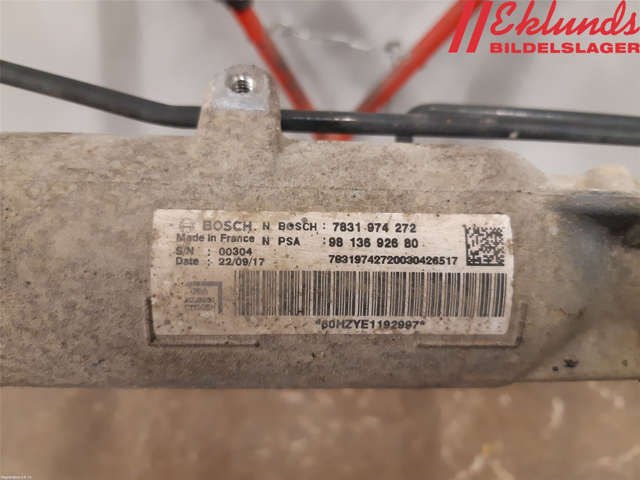 Citroen JUMPY/E-JUMPY 16- Styrväxel-Snäcka