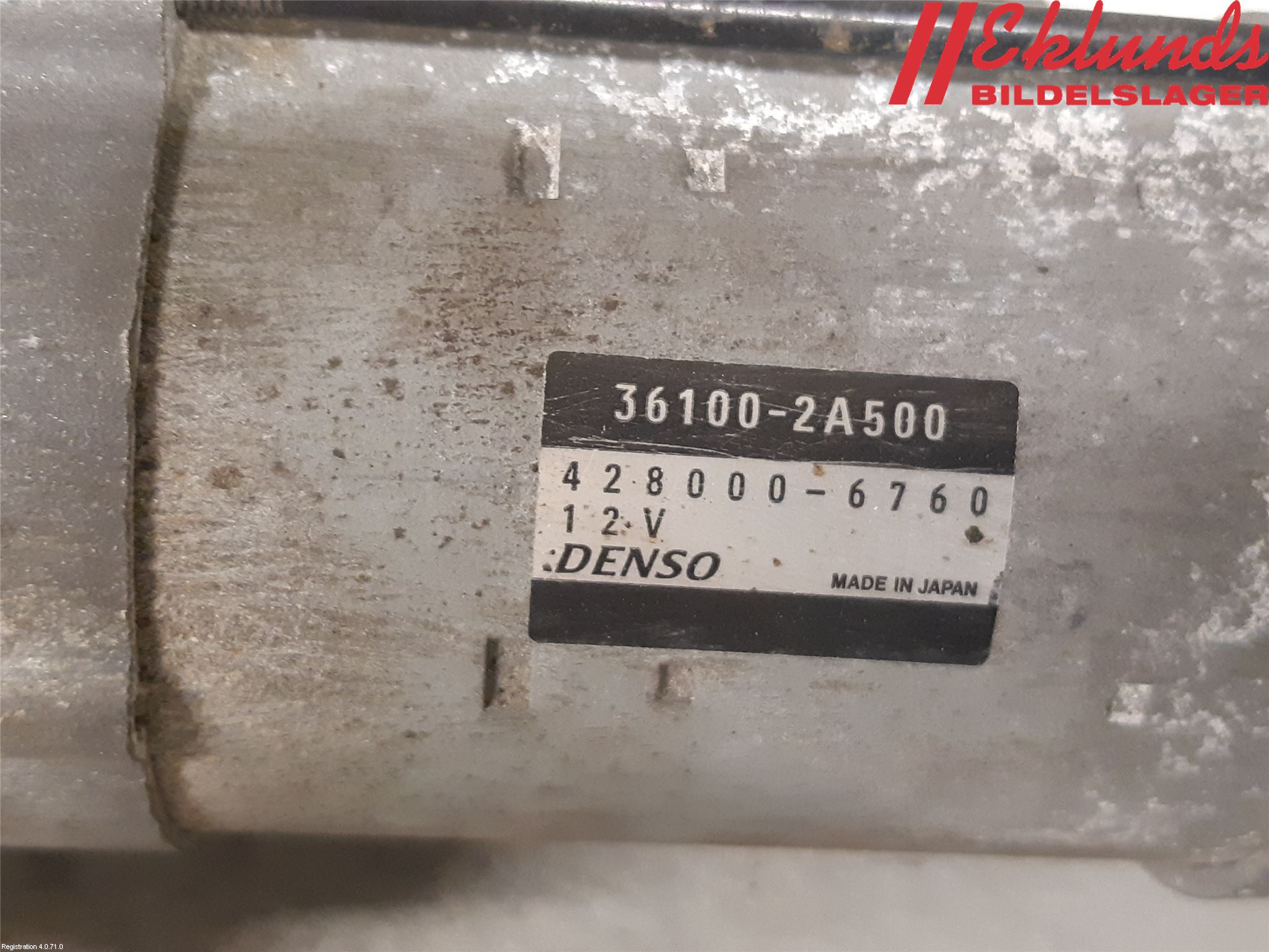 Kia CEED 06-12 Startmotor Diesel