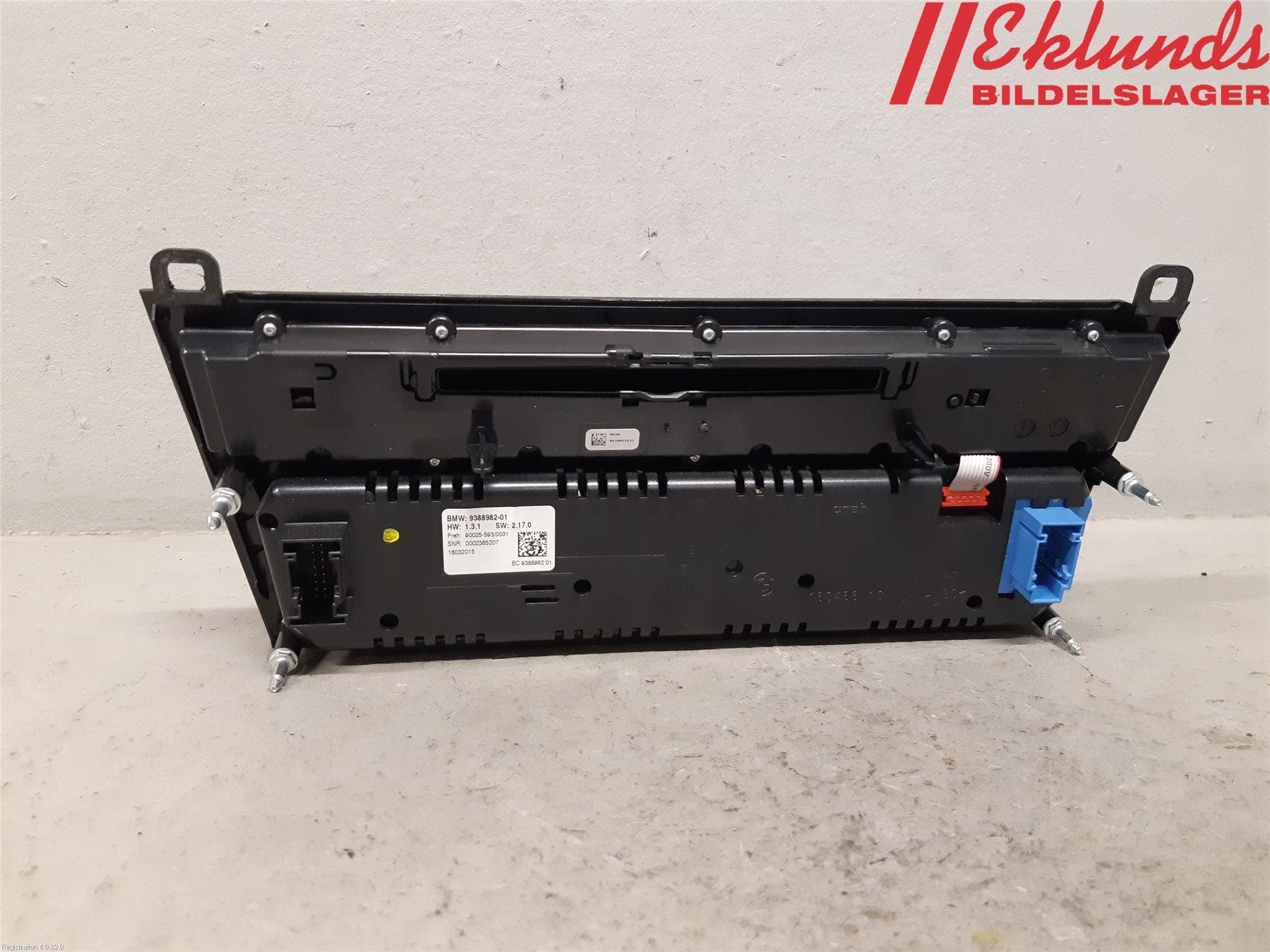 BMW 7 F01/02/03/04 09-15 Cd Radio - Multimediapanel