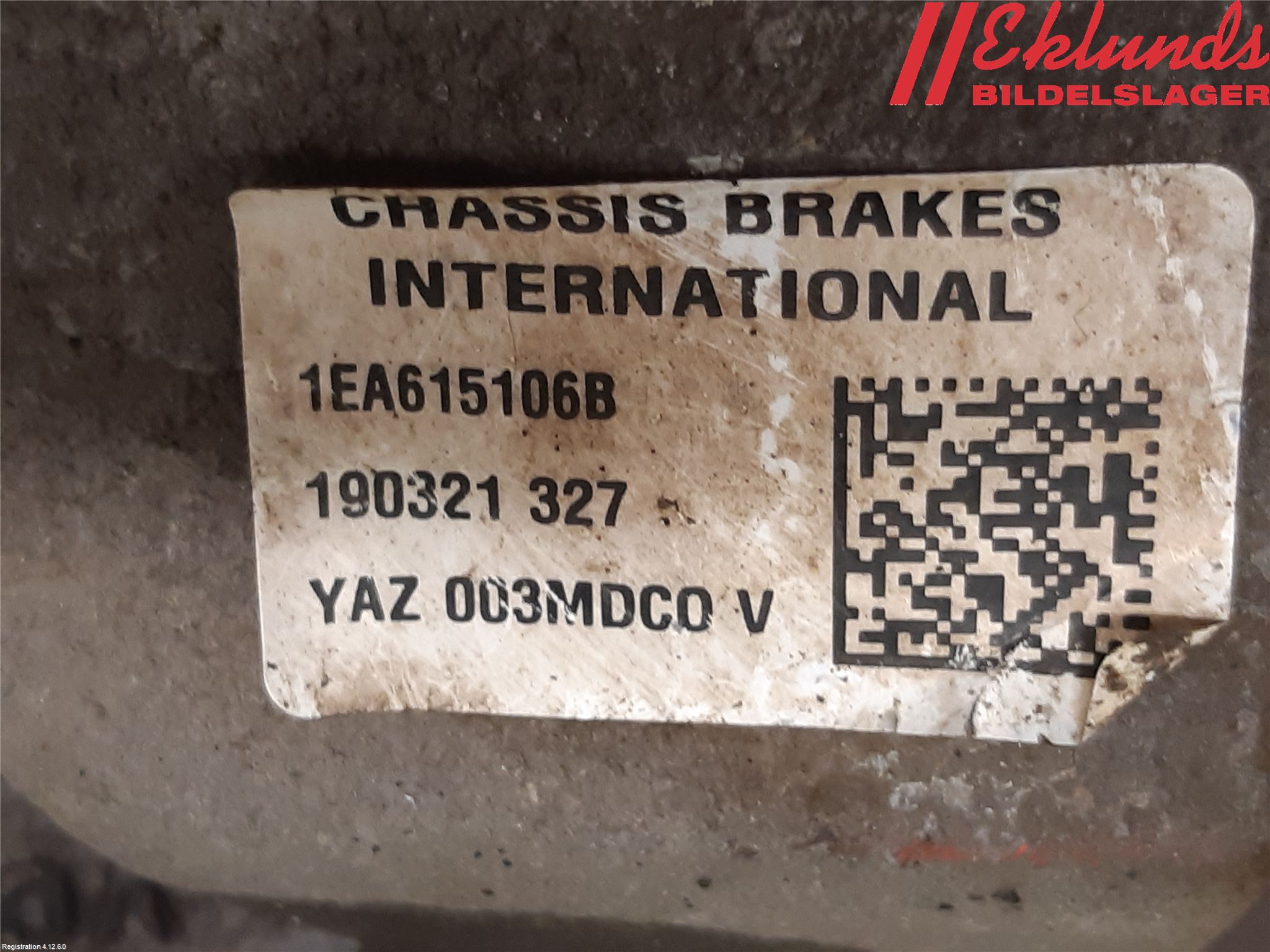 Skoda ENYAQ iV 21- Bromsok Fram Höger