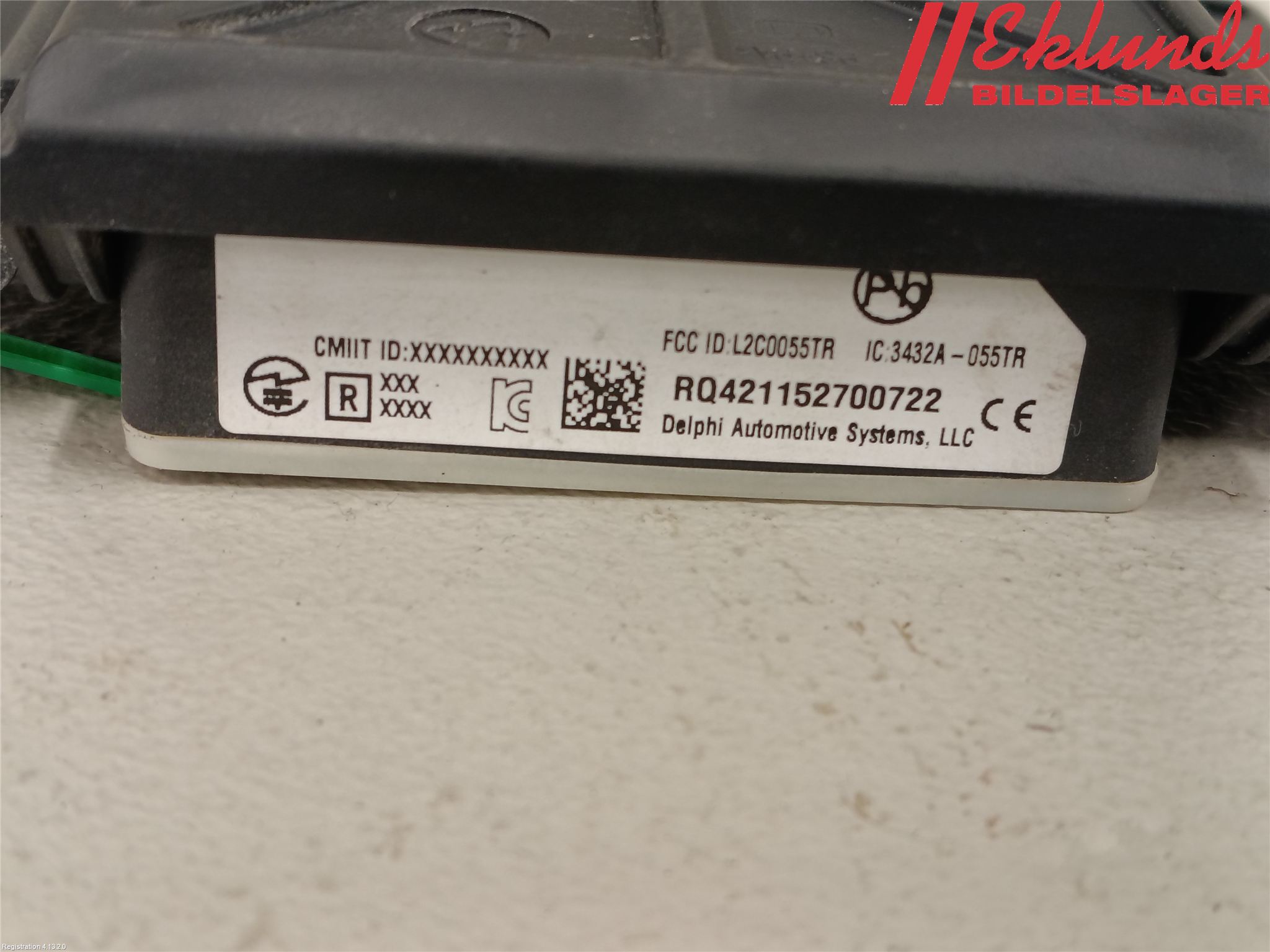 Volvo XC60 14-17 Sensor Aktivt Kollisionsskydd