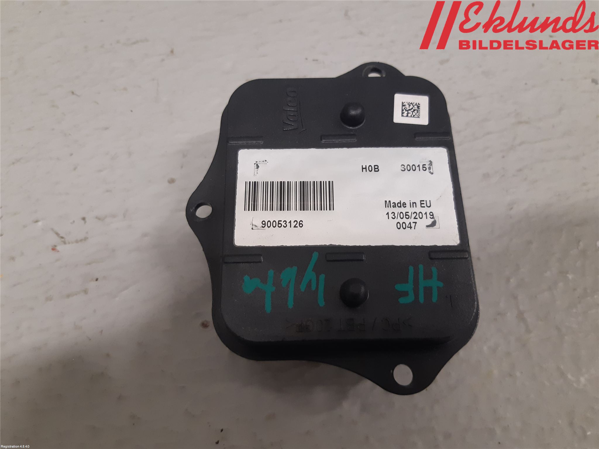 Volvo V60 14-18 Styrenhet Strålkastare