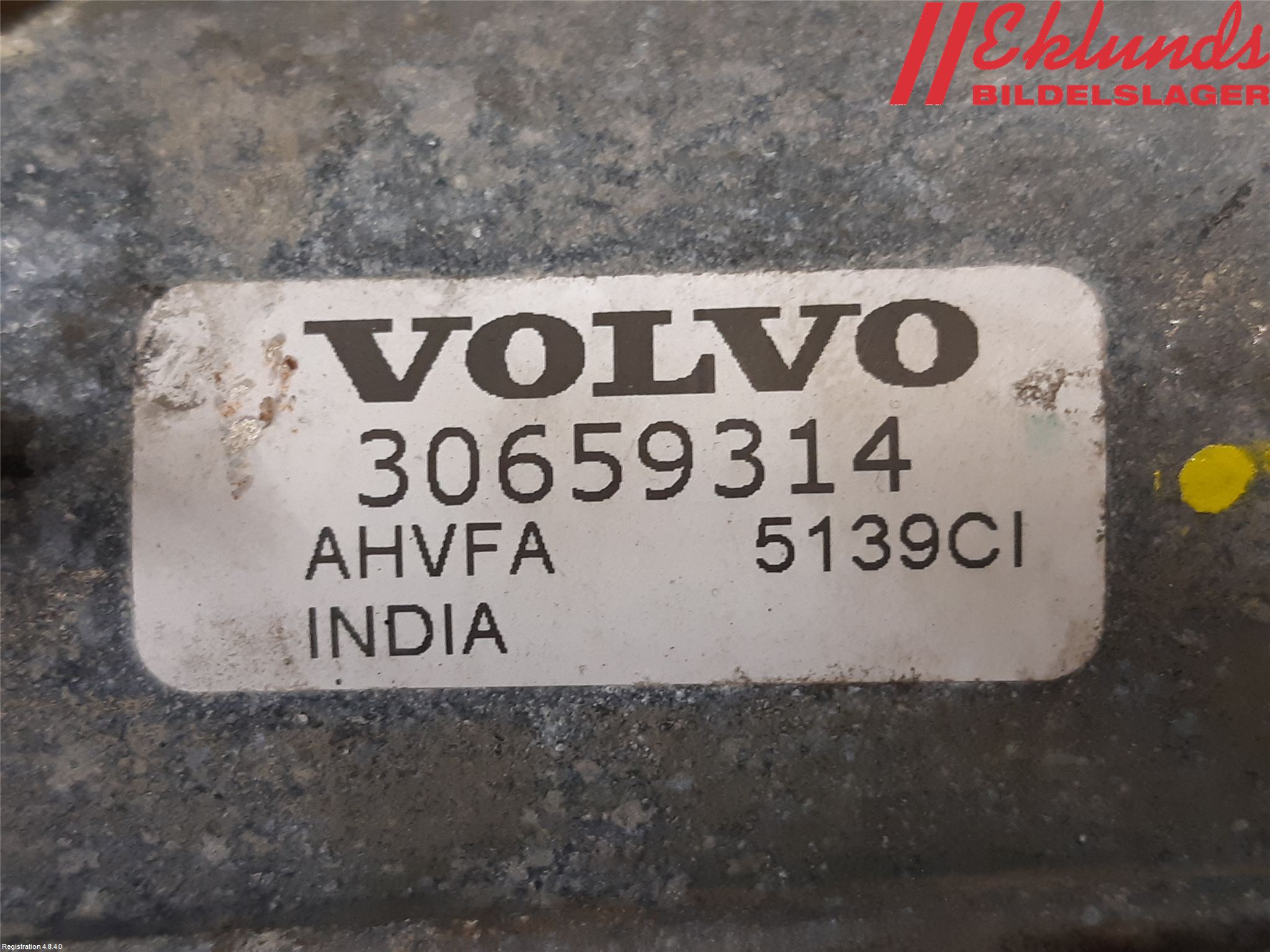 Volvo V60 14-18 Startmotor Diesel