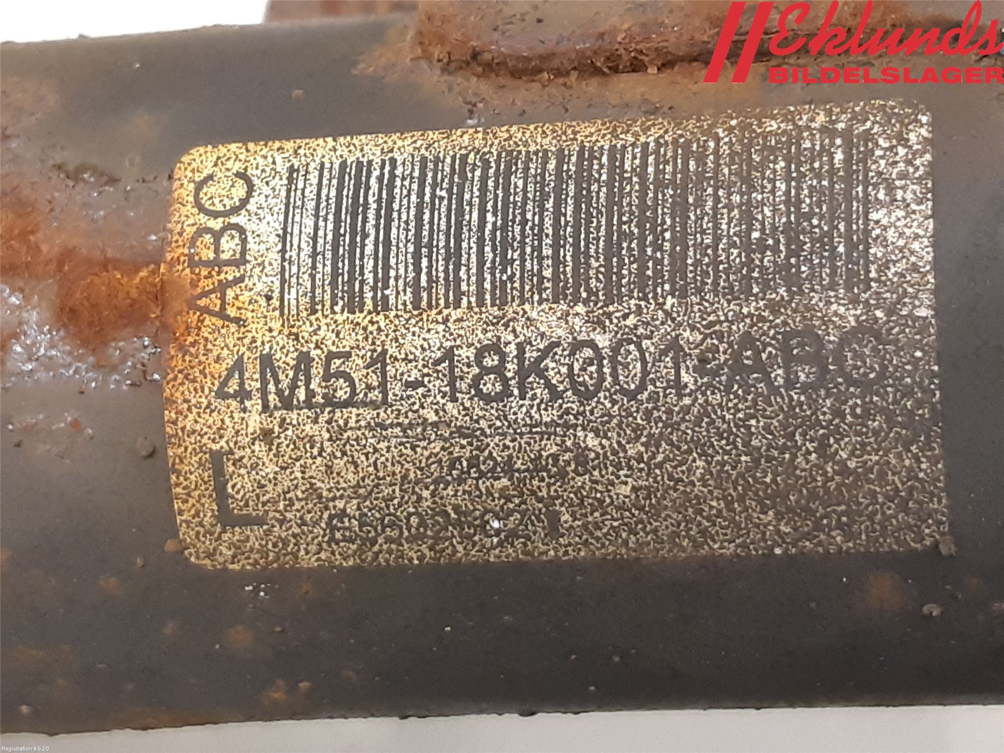 Ford FOCUS 08-11 Fjäderben Fram Vänster