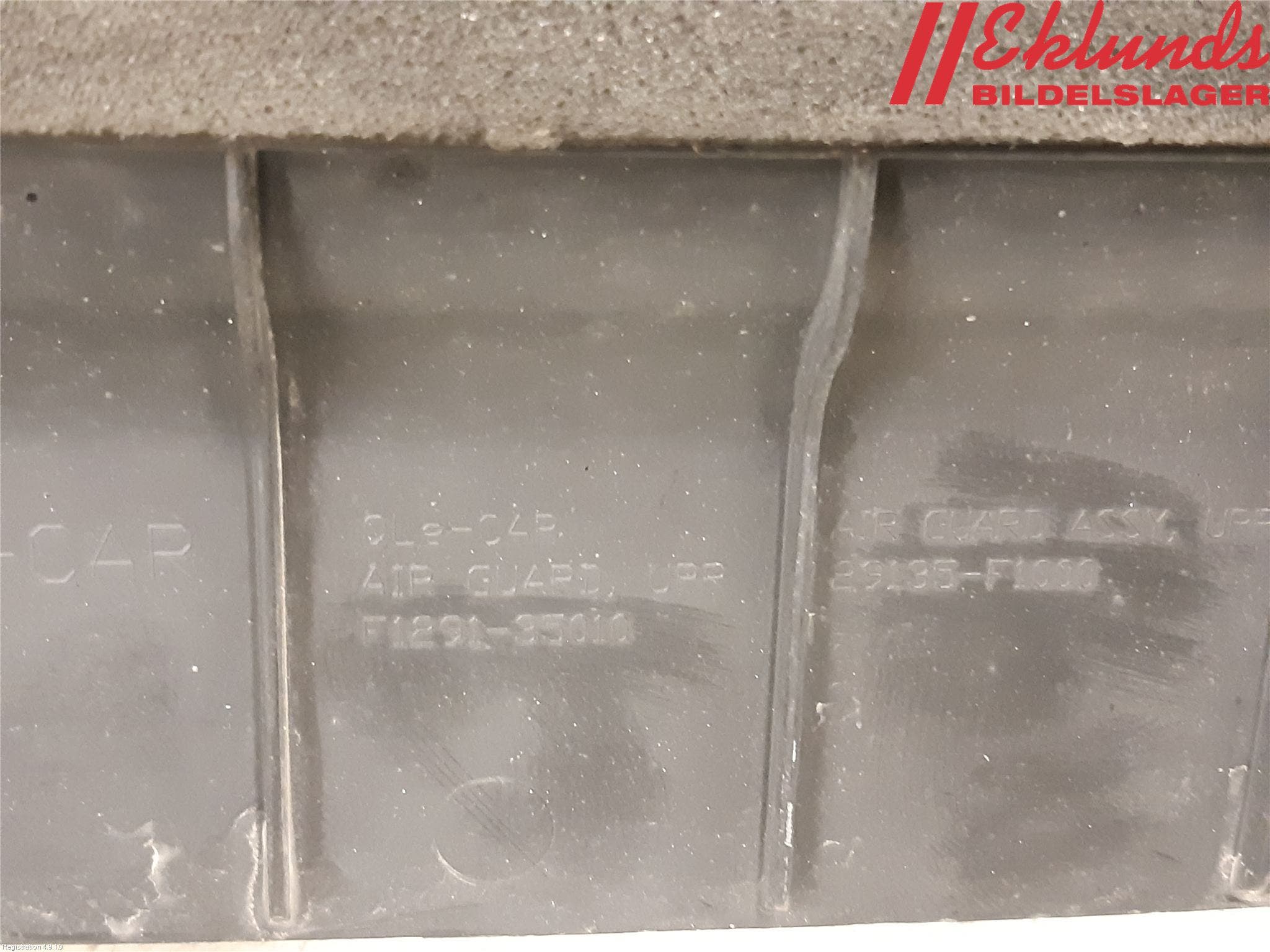 Kia SPORTAGE (QL) 16-21 Deflektor Plåt-Plast Kylning