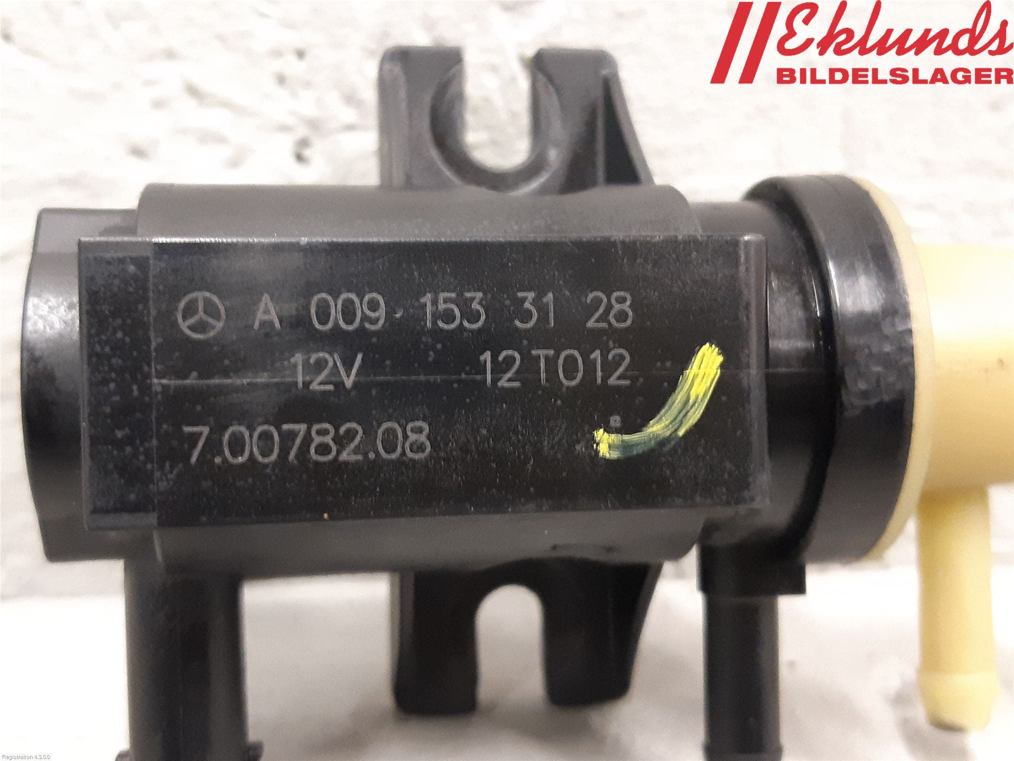 Mercedes-Benz MB SPRINTER (W906) 06-18 Vakuumventil