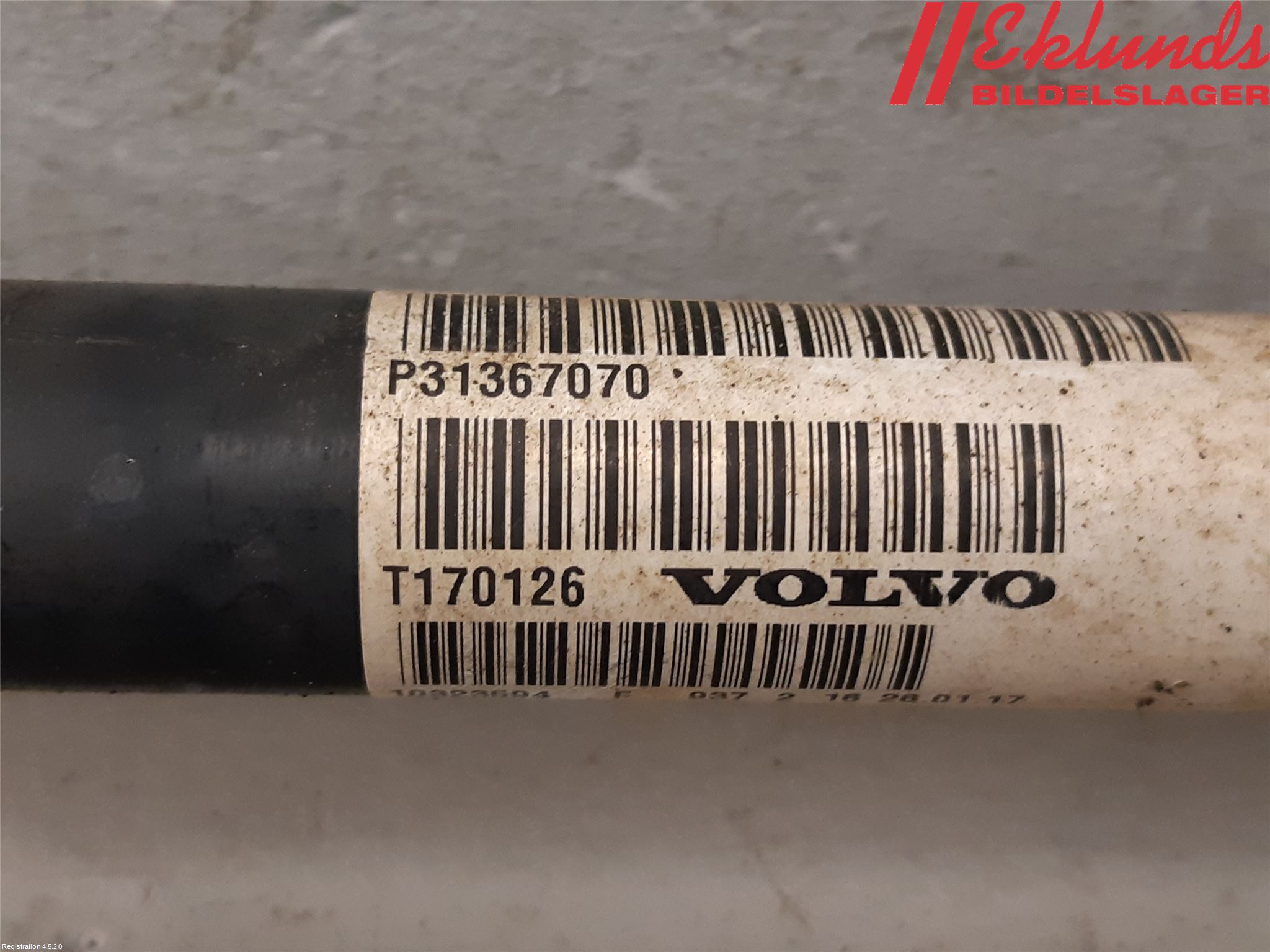 Volvo V90 17->> Drivaxel Bak Vänster