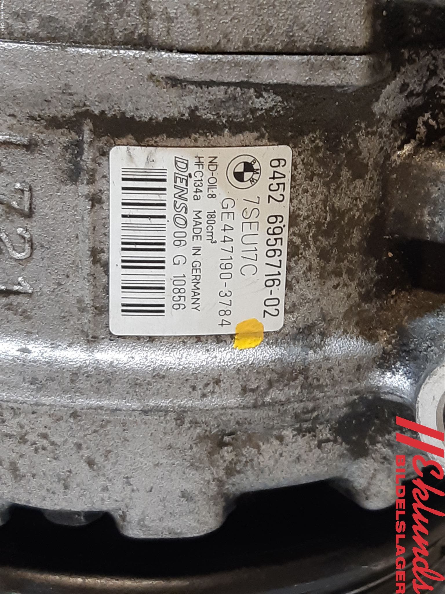 BMW 3 E90/91 SED/TOU 05-12 Ac Kompressor