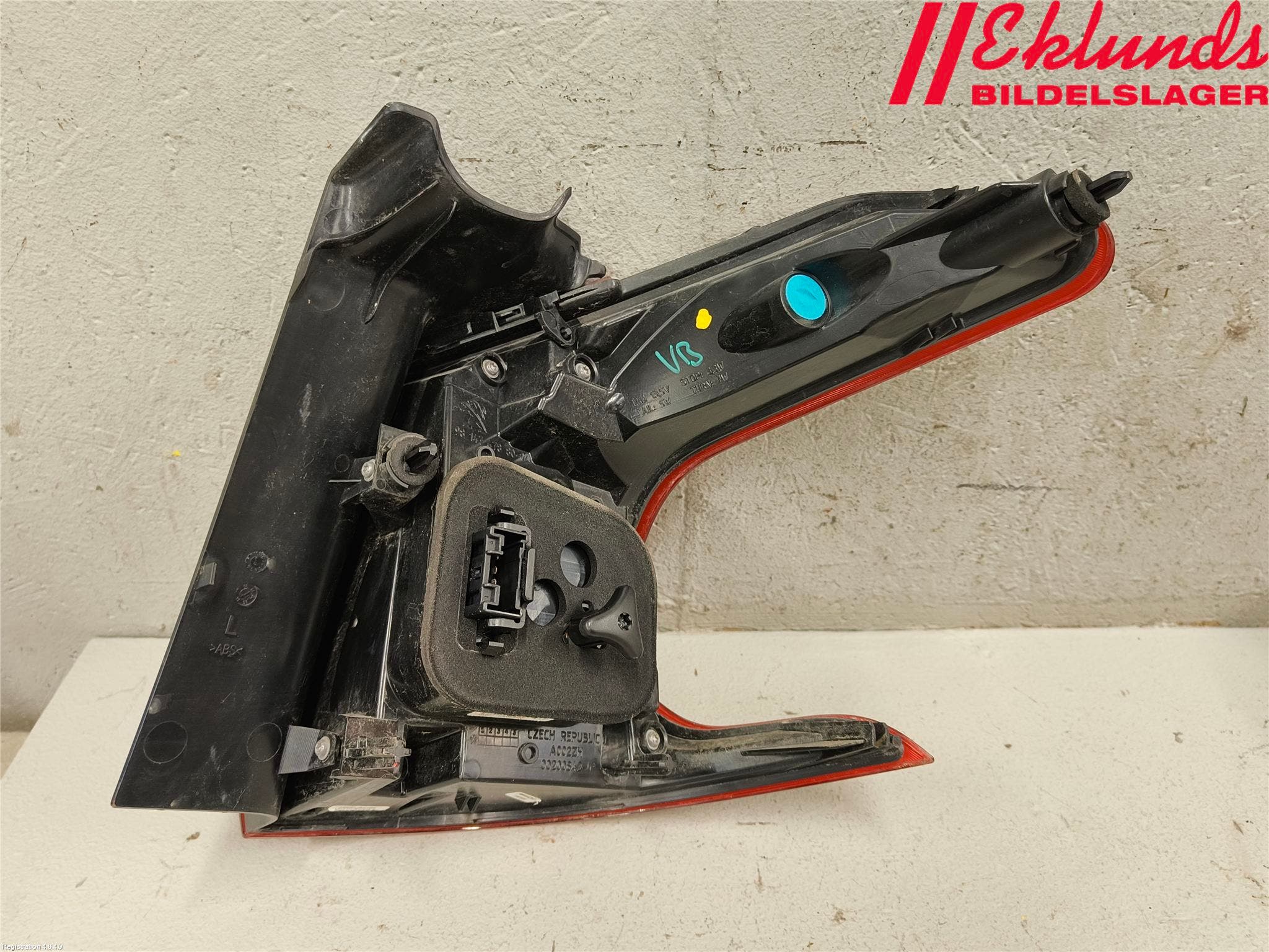 Peugeot 2008 13-20 Bakljus Vänster