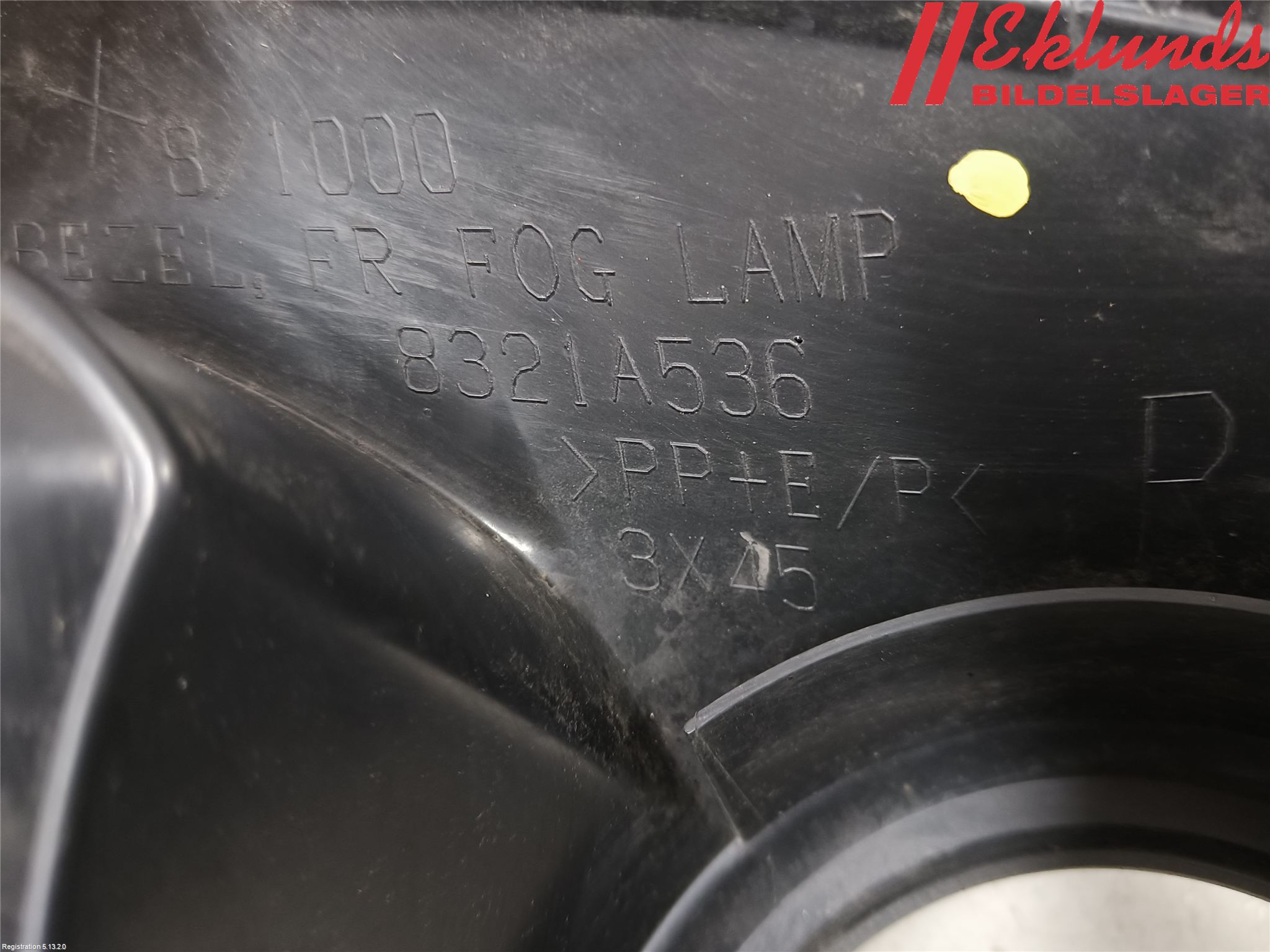 Mitsubishi ASX 10-22 Dimljussarg Fram