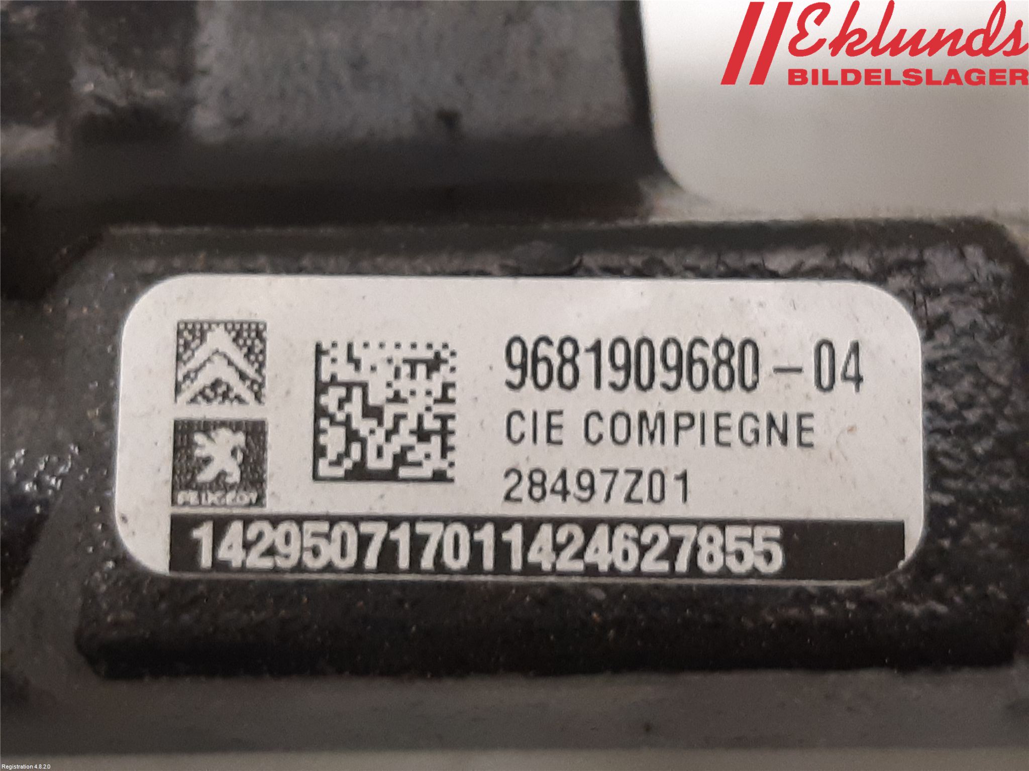 Peugeot EXPERT 07-14 Injbränslefördelare