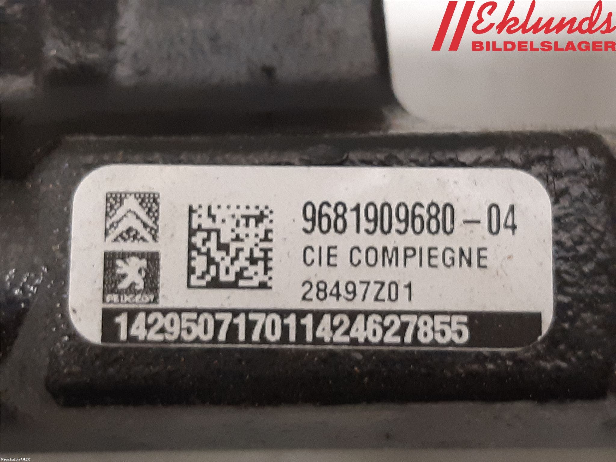 Peugeot EXPERT 07-14 Injbränslefördelare