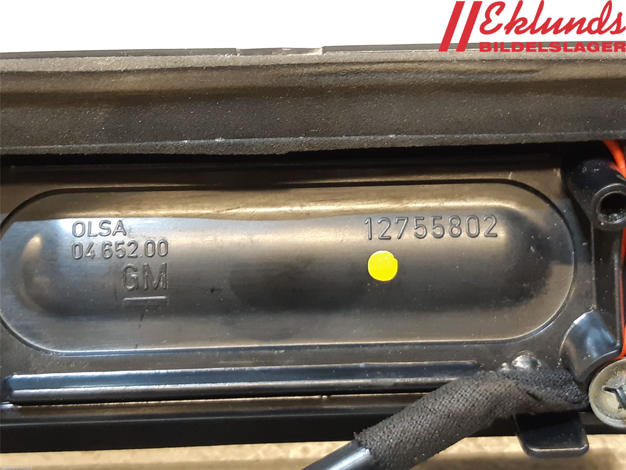 Saab 9-5     06-10 Bakluckehandtag