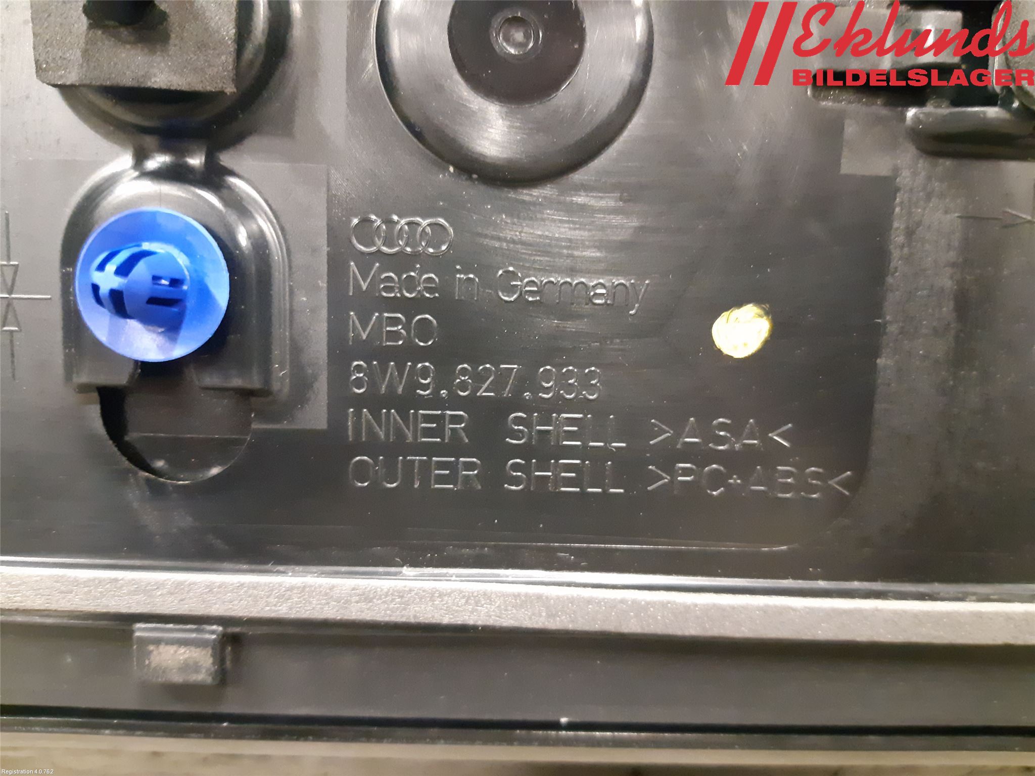 Audi A4/S4 B9 16-19 Spoiler Baklucka