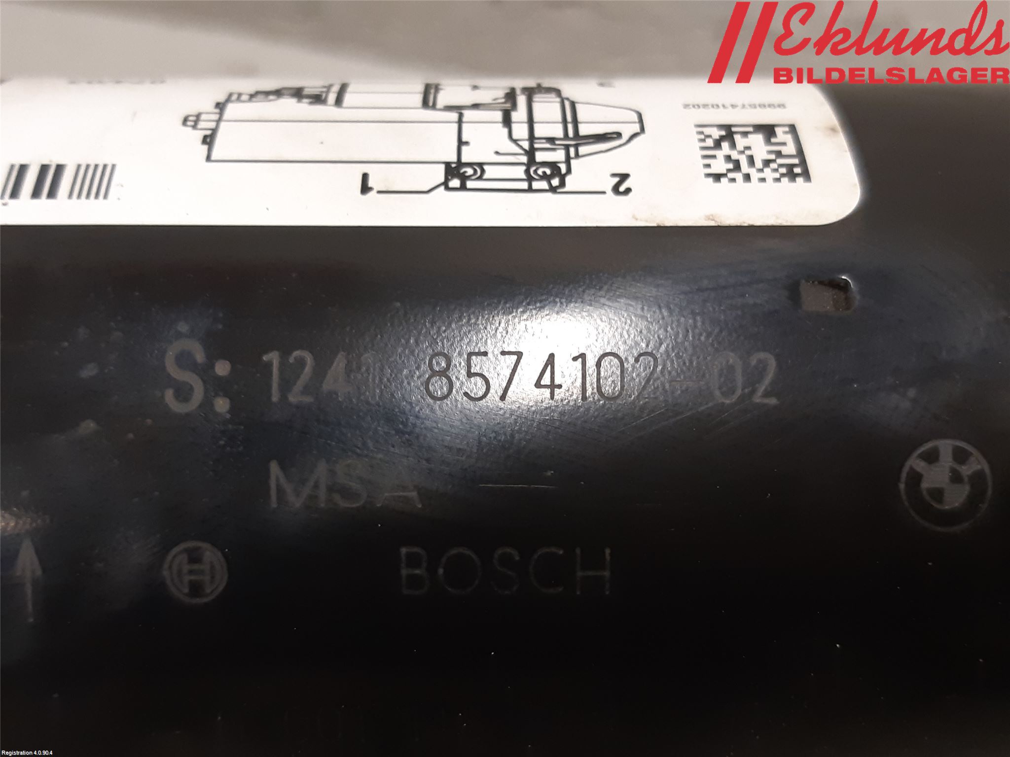 BMW 3 GT F34 13-19 Startmotor Diesel