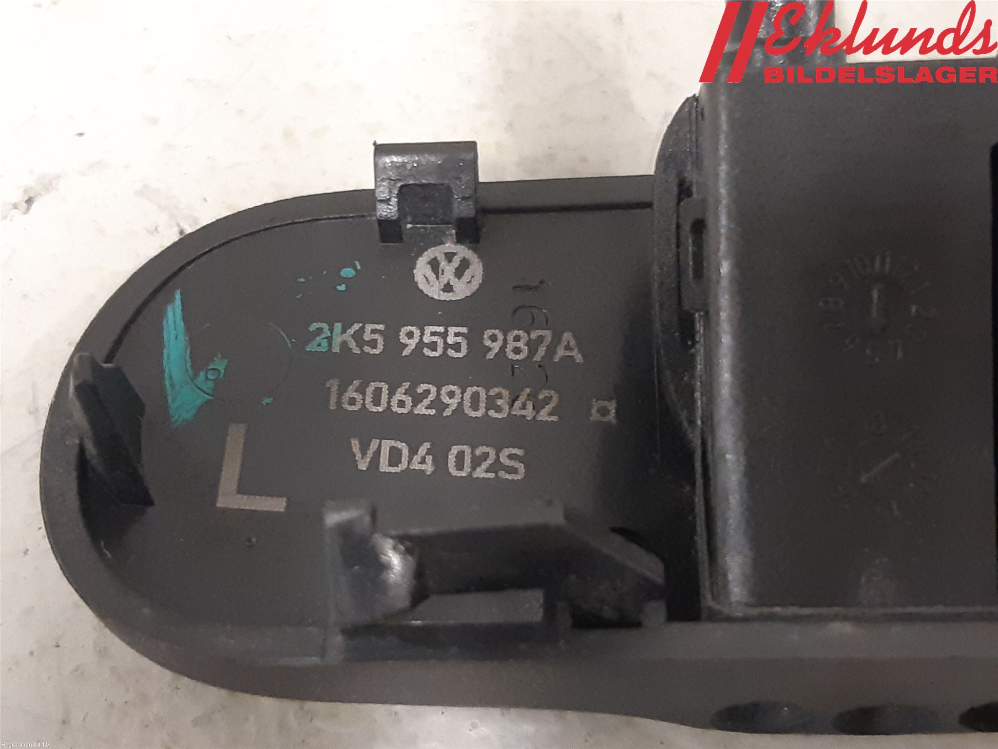 Volkswagen VW CADDY 16-20 Spolarmunstycke Rutor