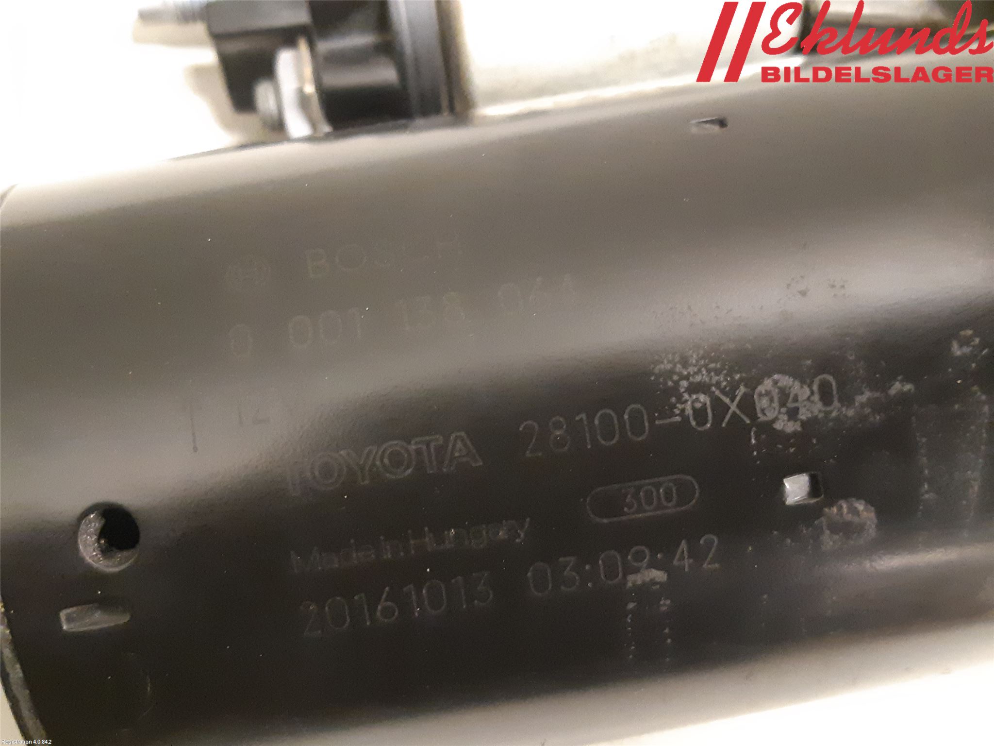 Toyota AVENSIS 16-18 Startmotor Diesel