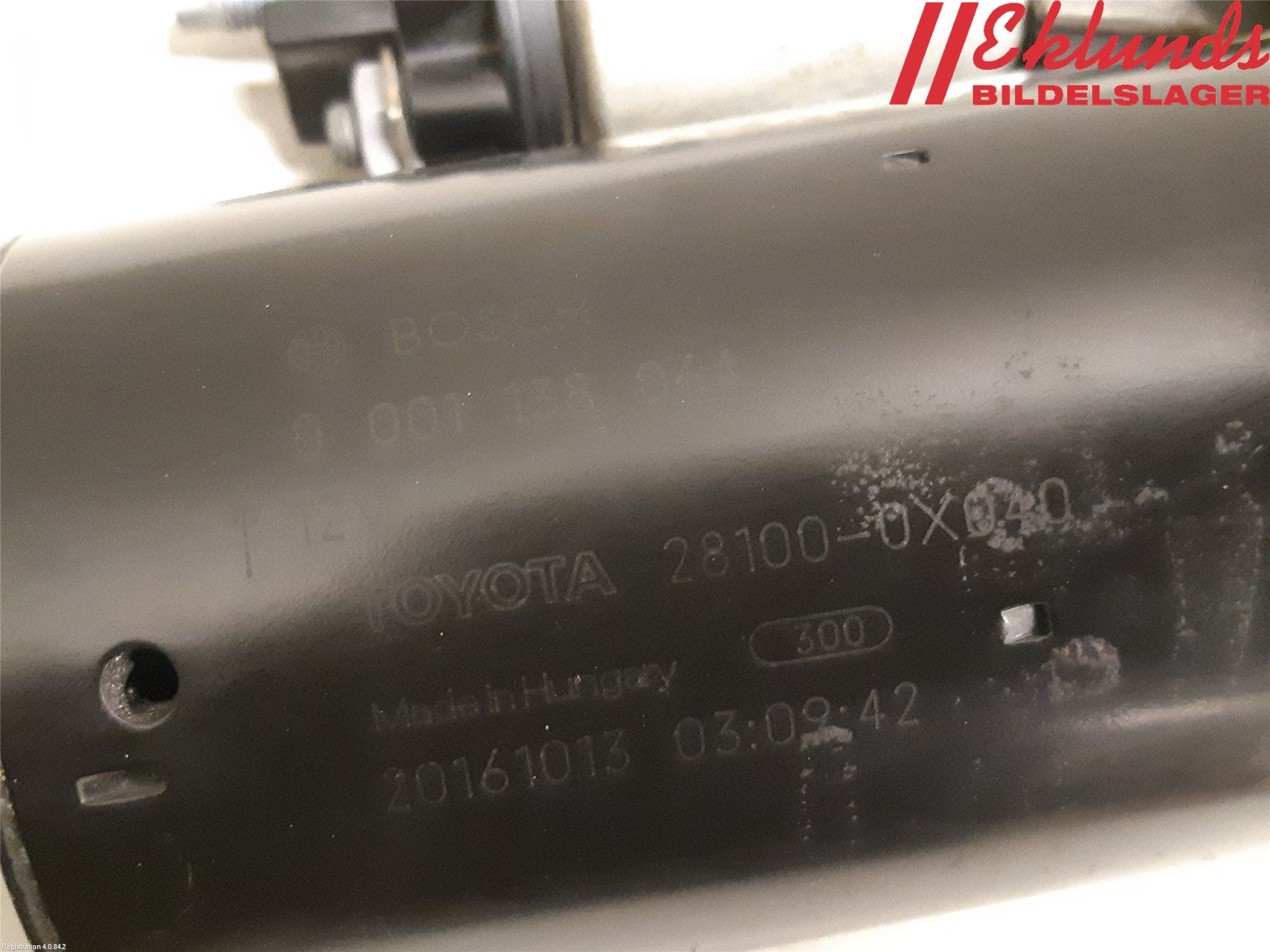 Toyota AVENSIS 16-18 Startmotor Diesel