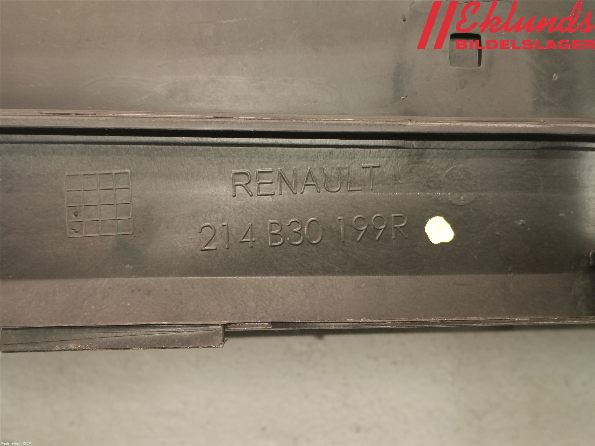 Renault CLIO IV 12-16 Deflektor Plåt-Plast Kylning