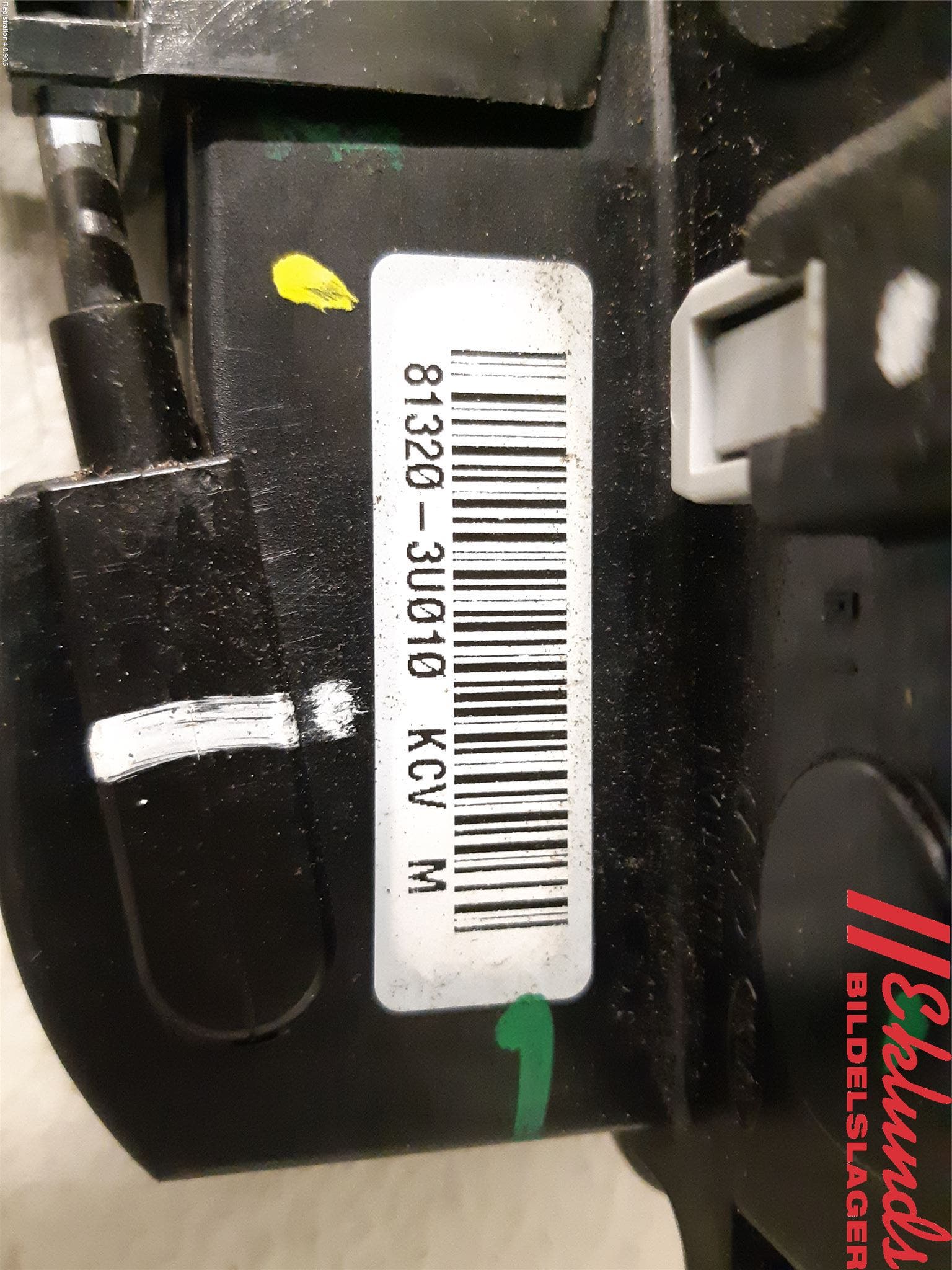 Kia SPORTAGE (SL) 11-15 Låskista-Dörrlås