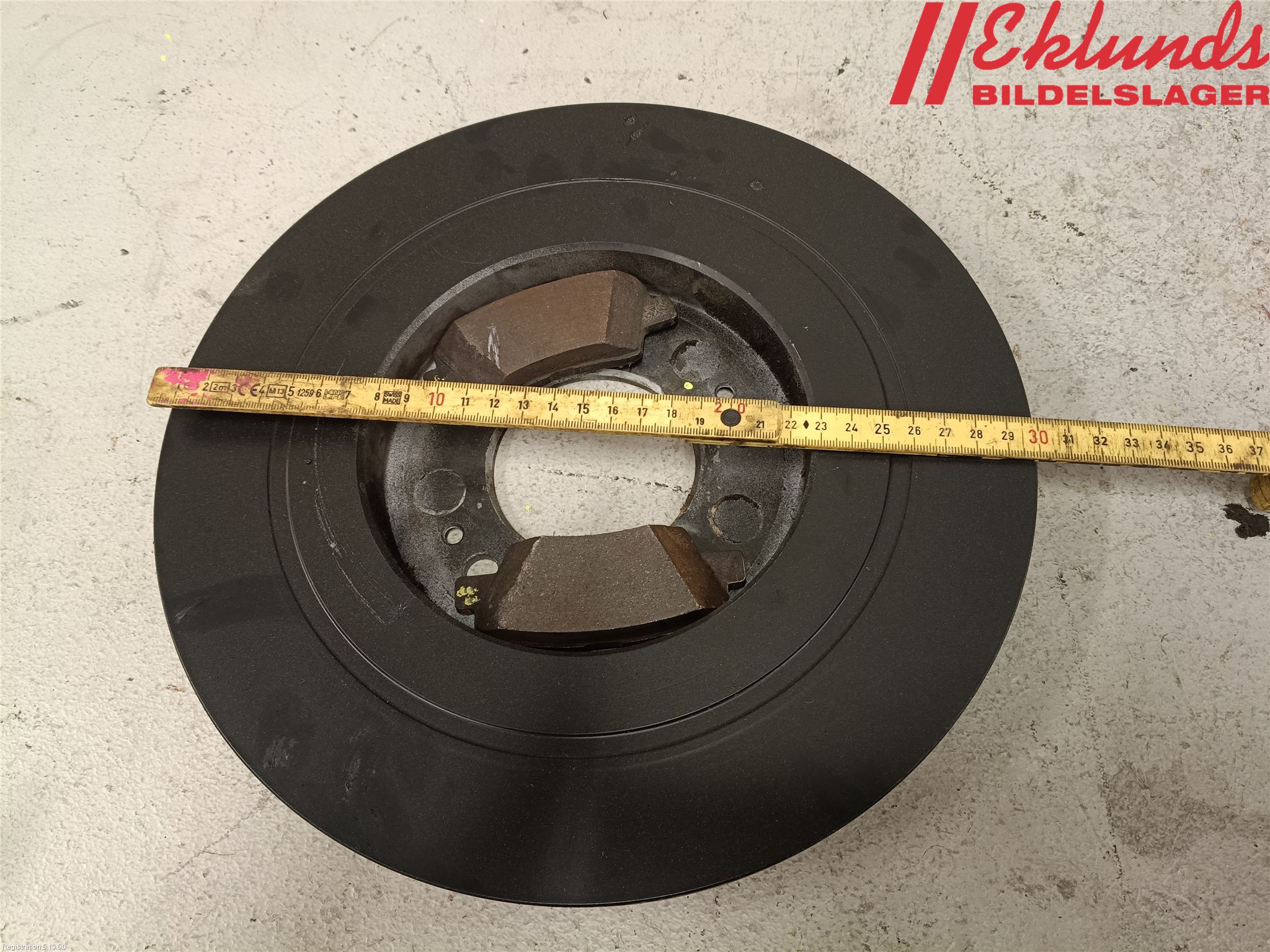 Kia OPTIMA 16-20 Bromsskiva Bak