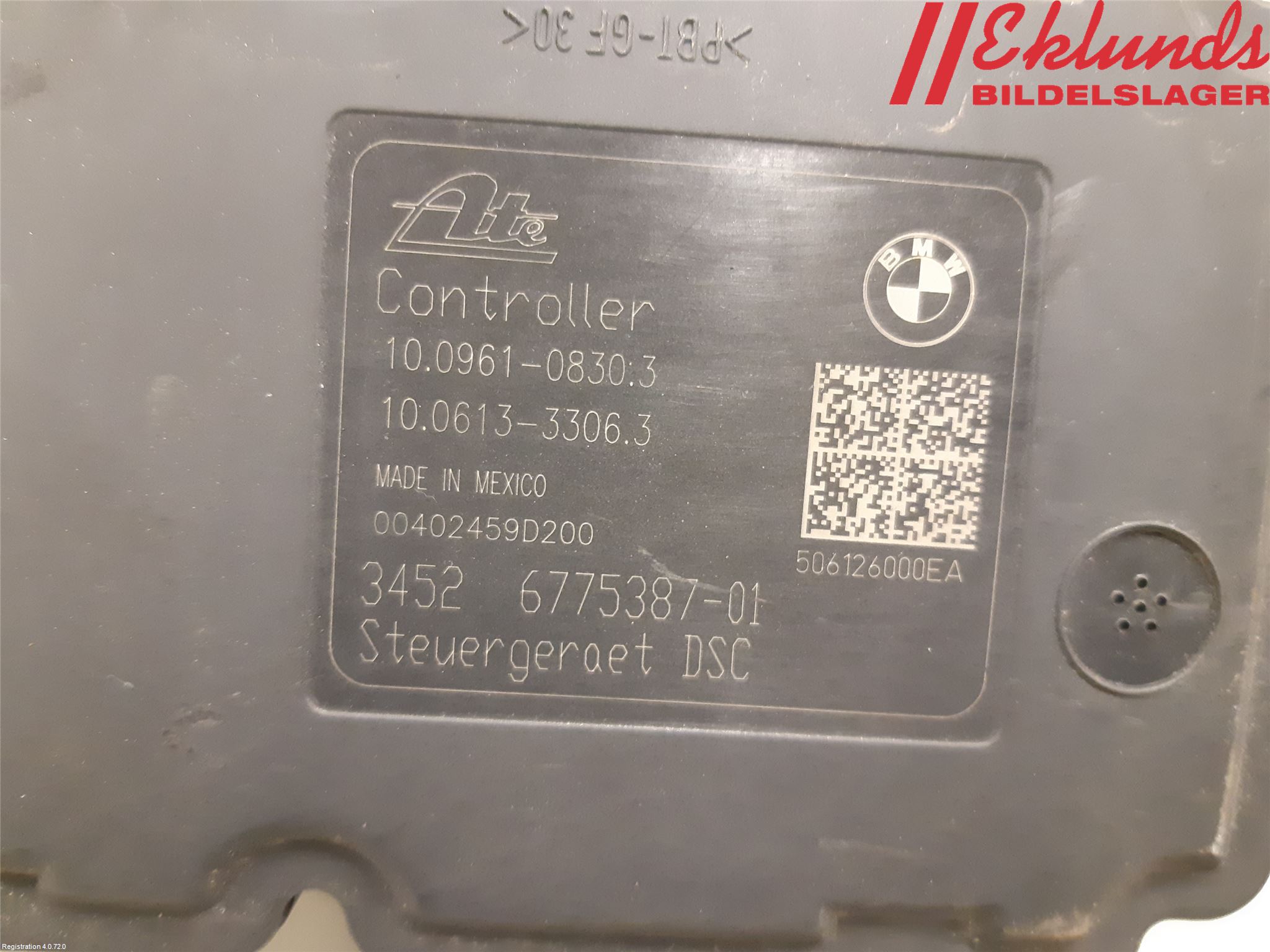 BMW 3 E90/91 SED/TOU 05-12 Abs Hydraulaggregat