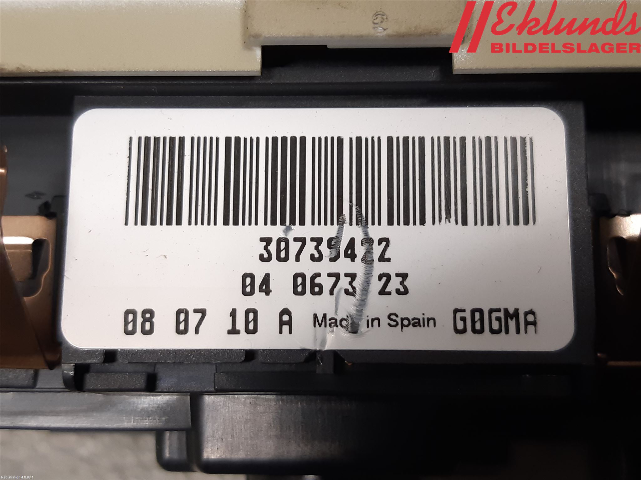 Volvo S80 07-13 Strömställare Ljus