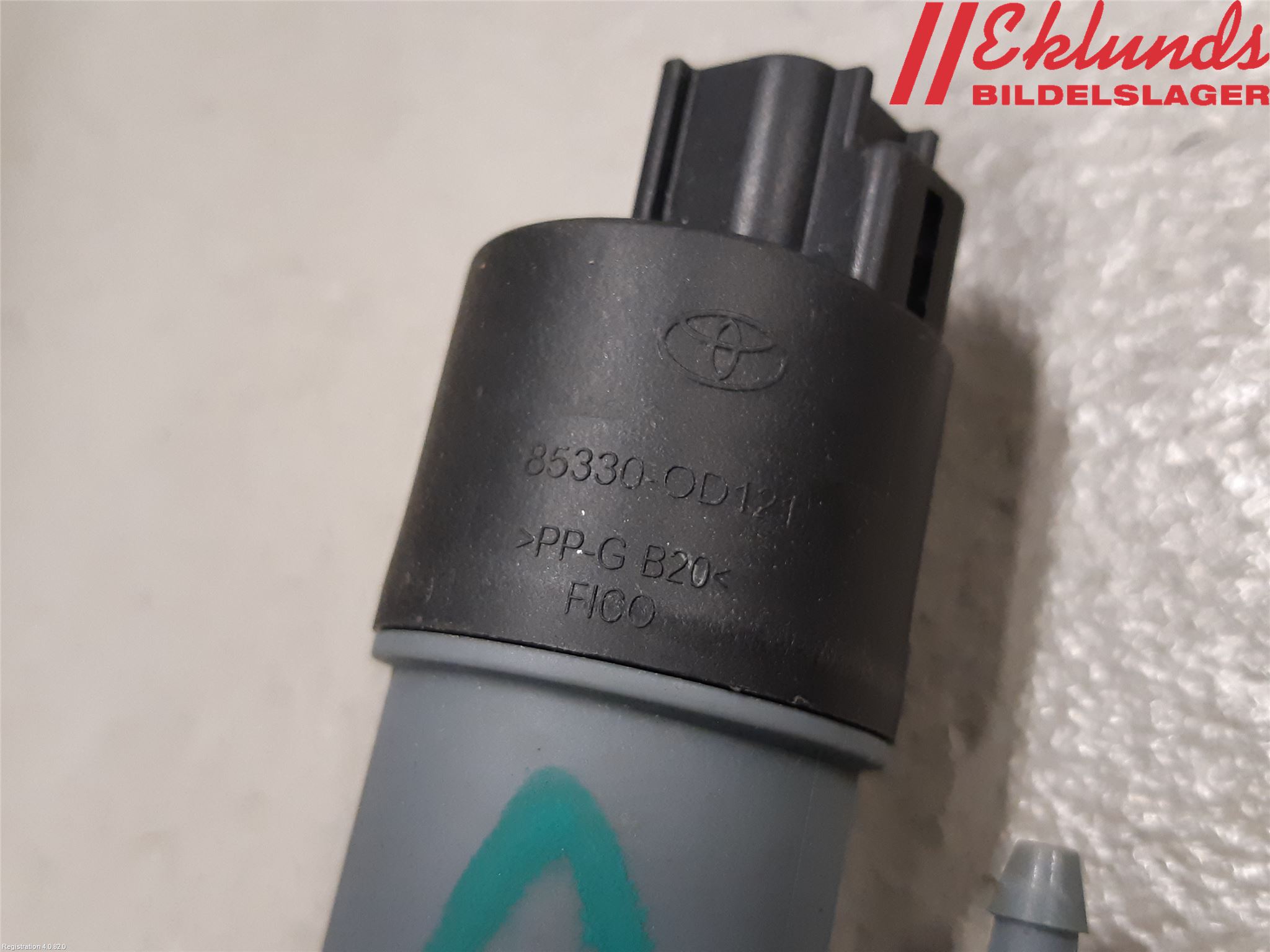 Toyota YARIS XP130 15-20 Spolarpump Vindruta