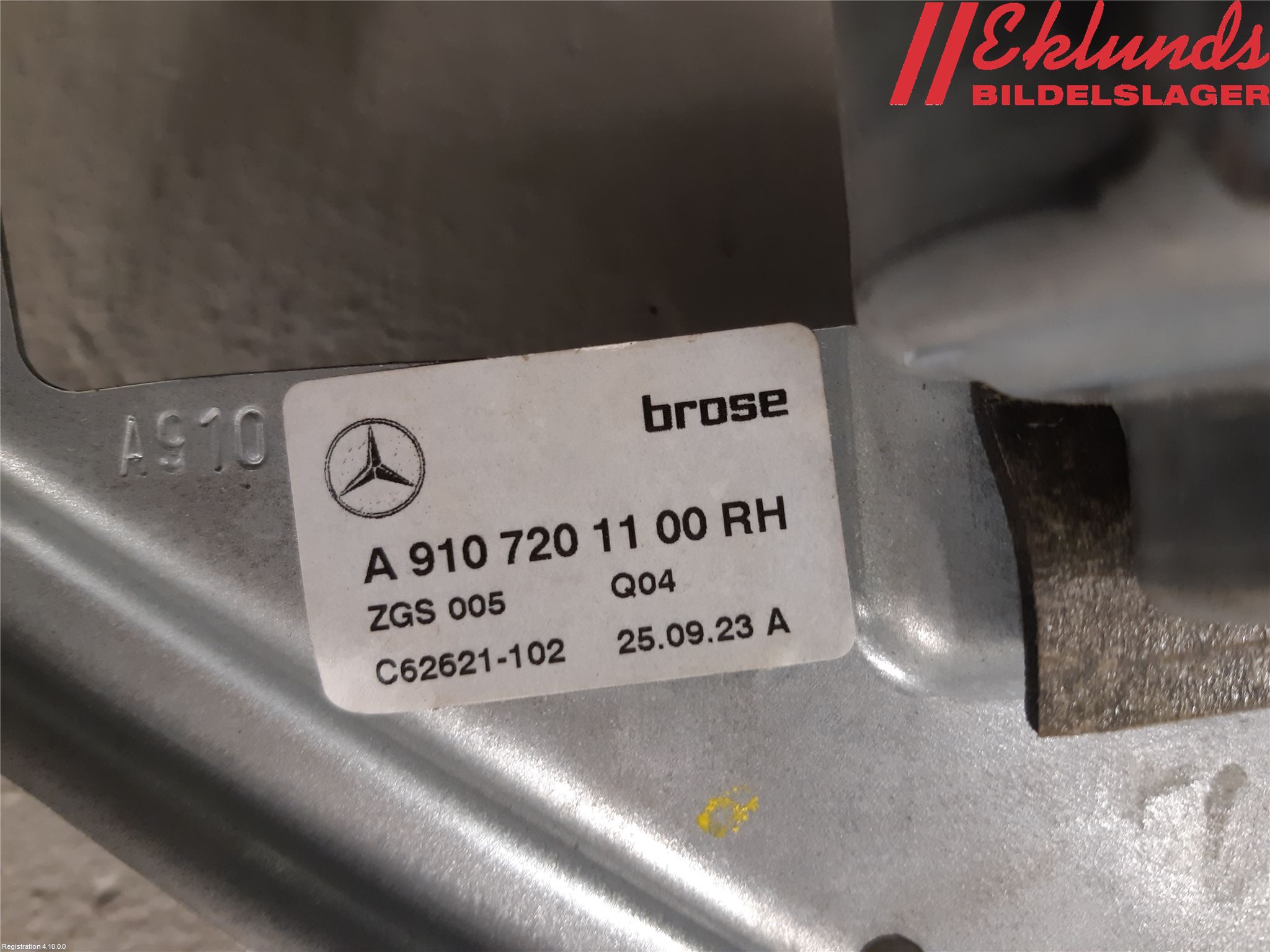 Mercedes-Benz MB SPRINTER (W907/W910) 19- Fönsterhiss El Kompl