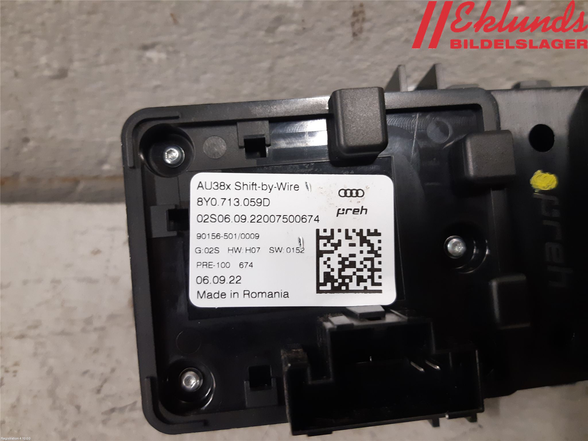 Audi A3/S3 8Y 21- Växelspak