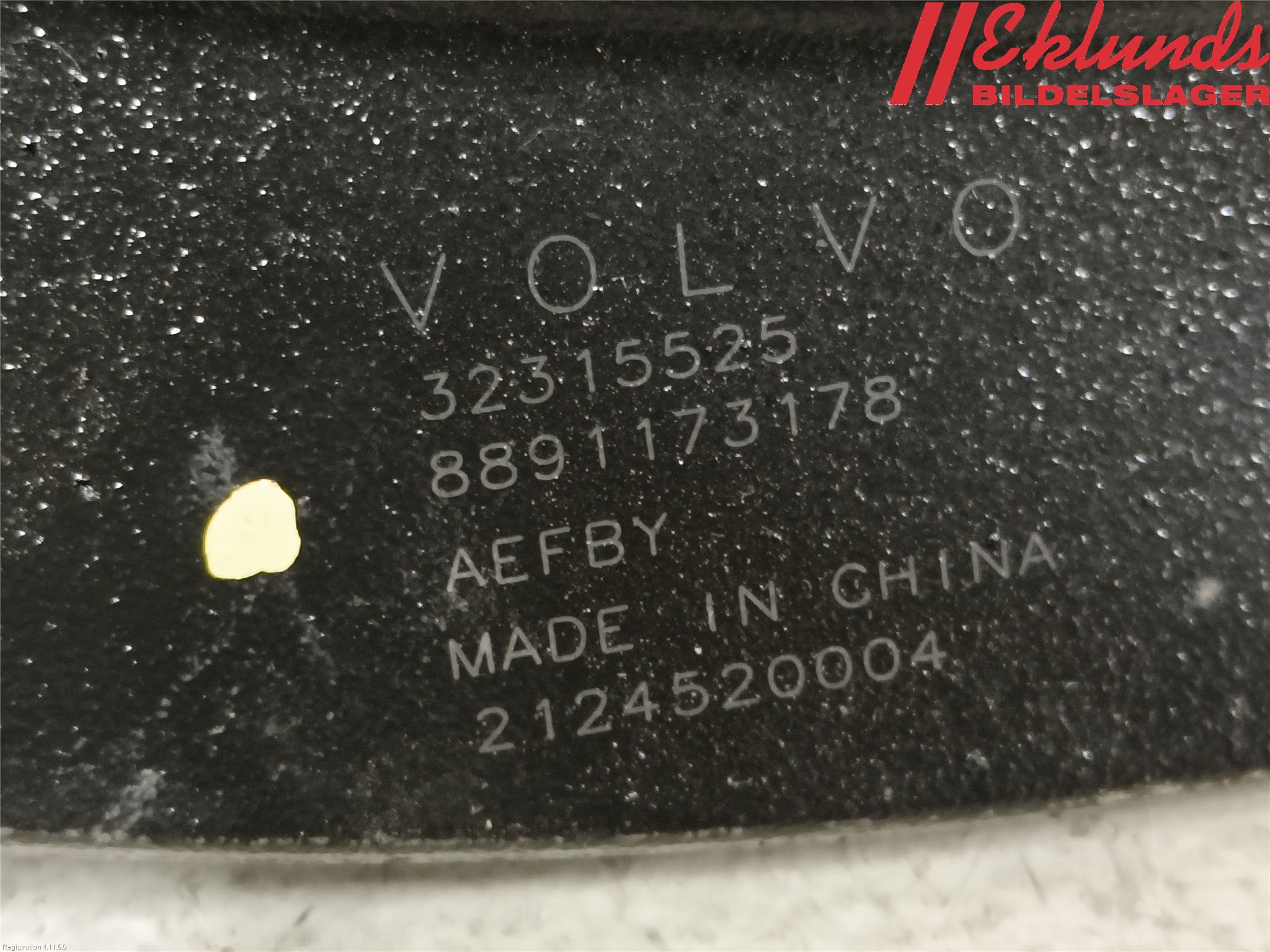 Polestar 2 20- Bärarm Bak Vänster