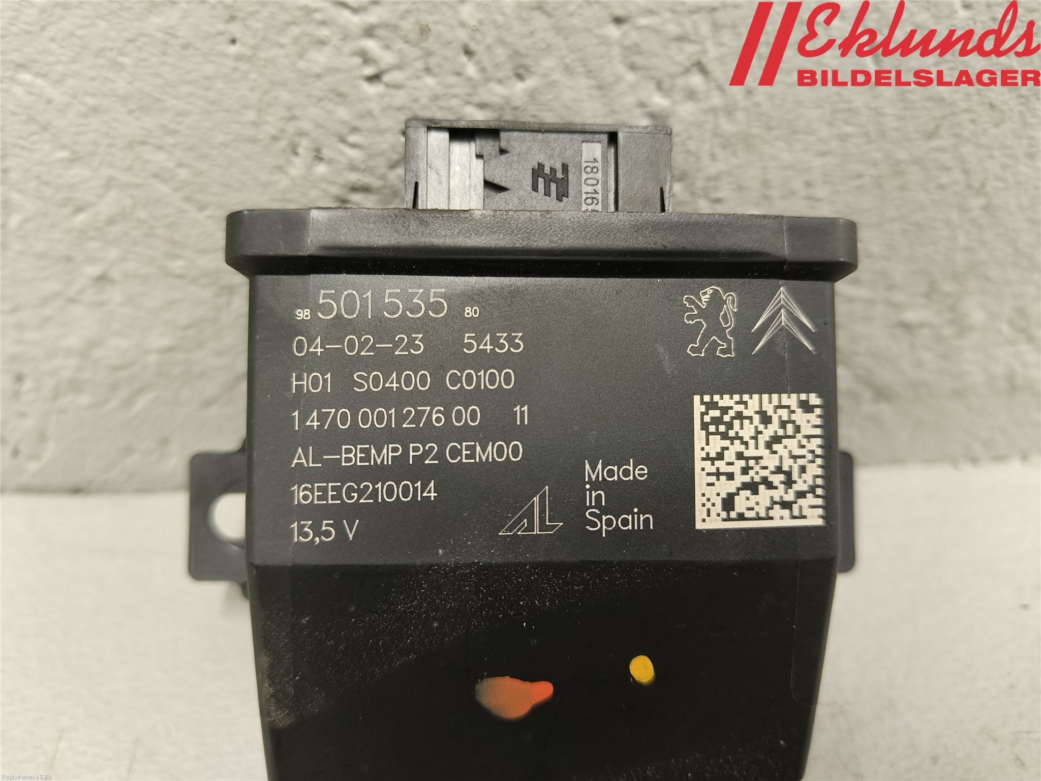 Peugeot 2008/E-2008 20- Styrenhet Övrigt