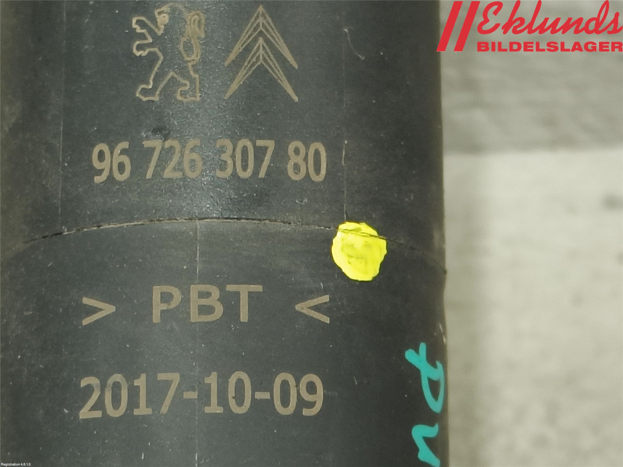 Peugeot 508 11-18 Spolarpump Vindruta