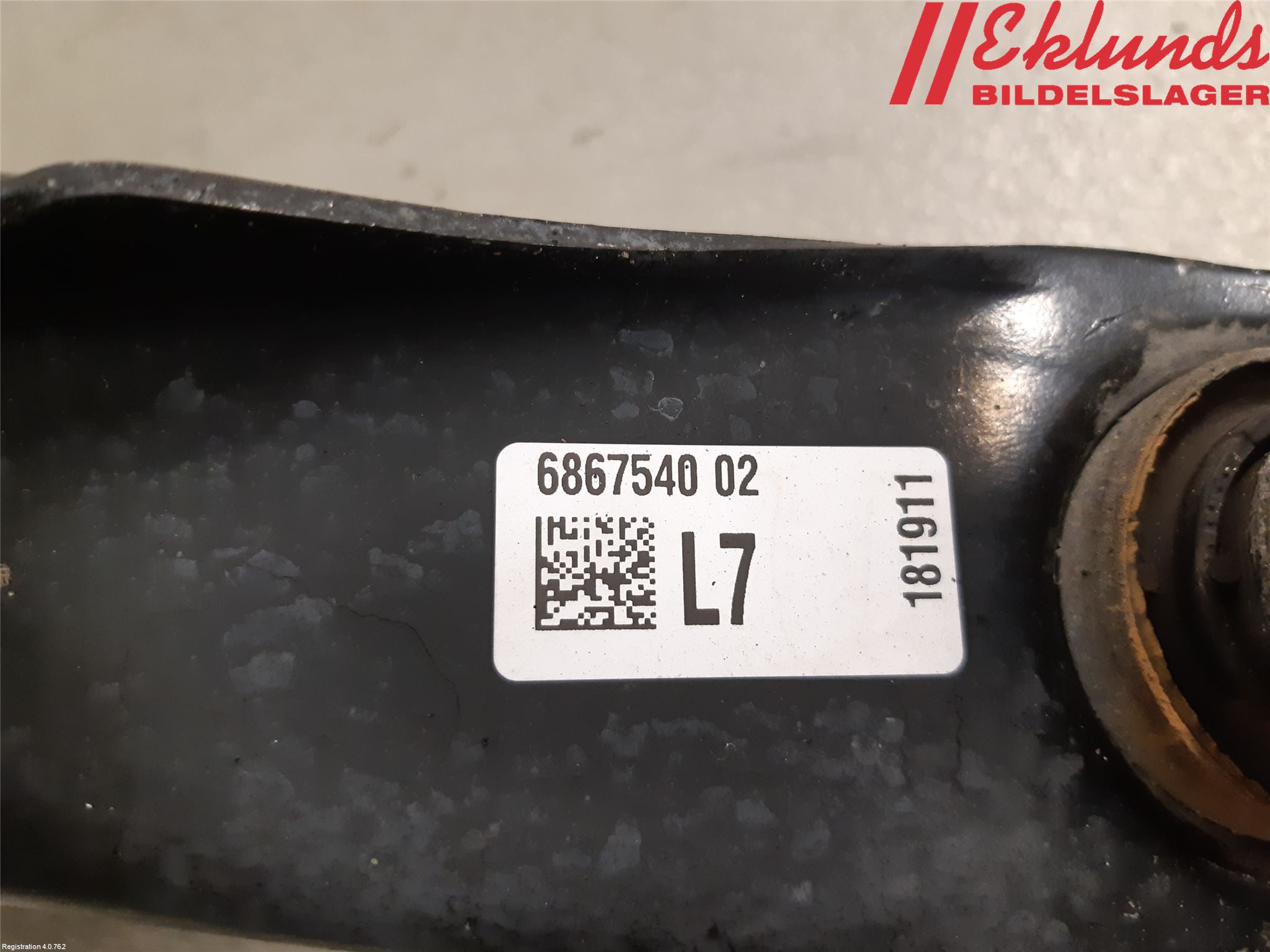 BMW 3 F30/F31/F80 12-19 Bärarm Bak Vänster