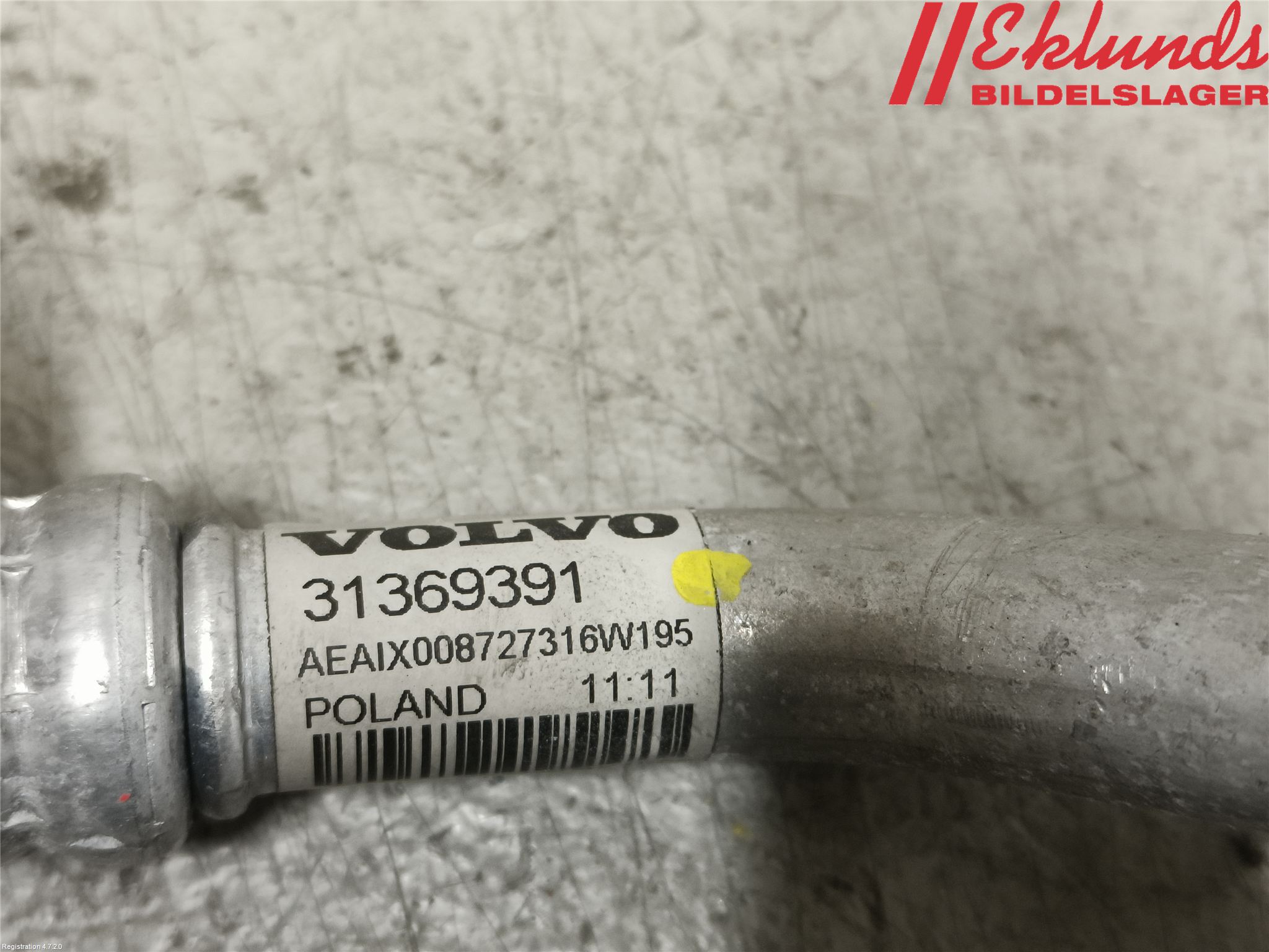 Volvo XC90/RECHARGE 16- Ac Slang-Rör