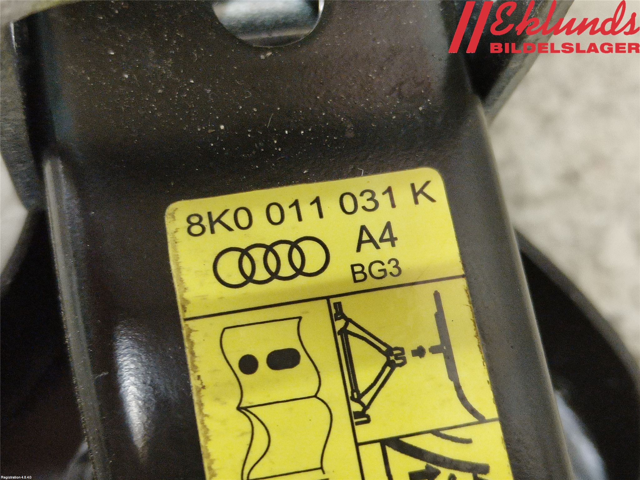 Audi A4 12-15 Domkraft