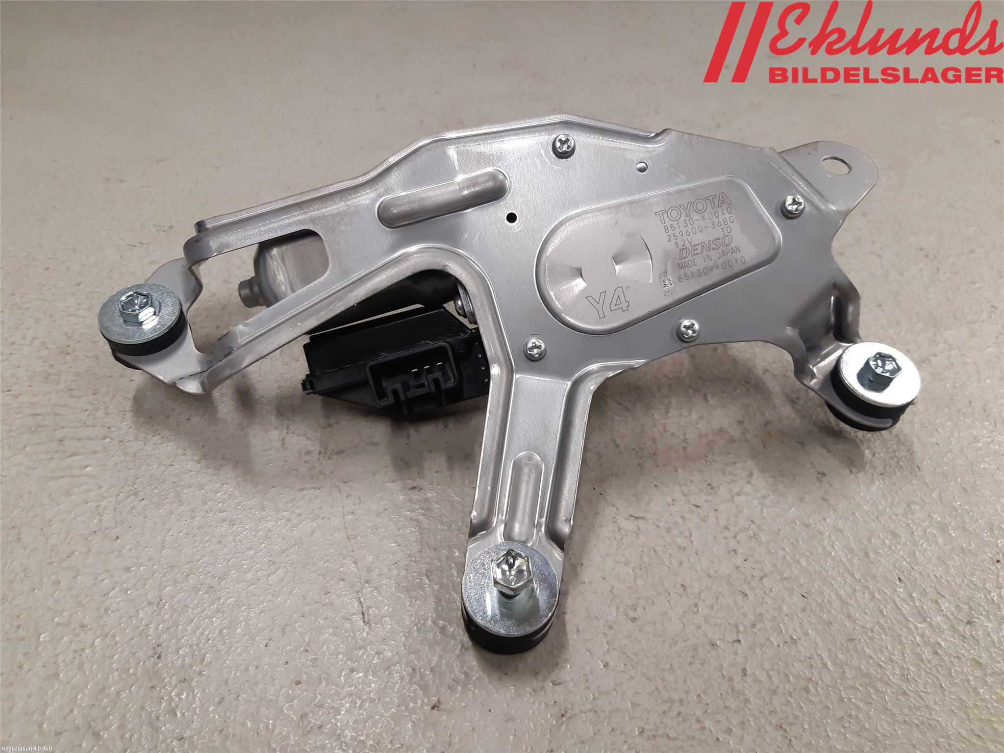Toyota YARIS XP21 20- Torkarmotor Baklucka