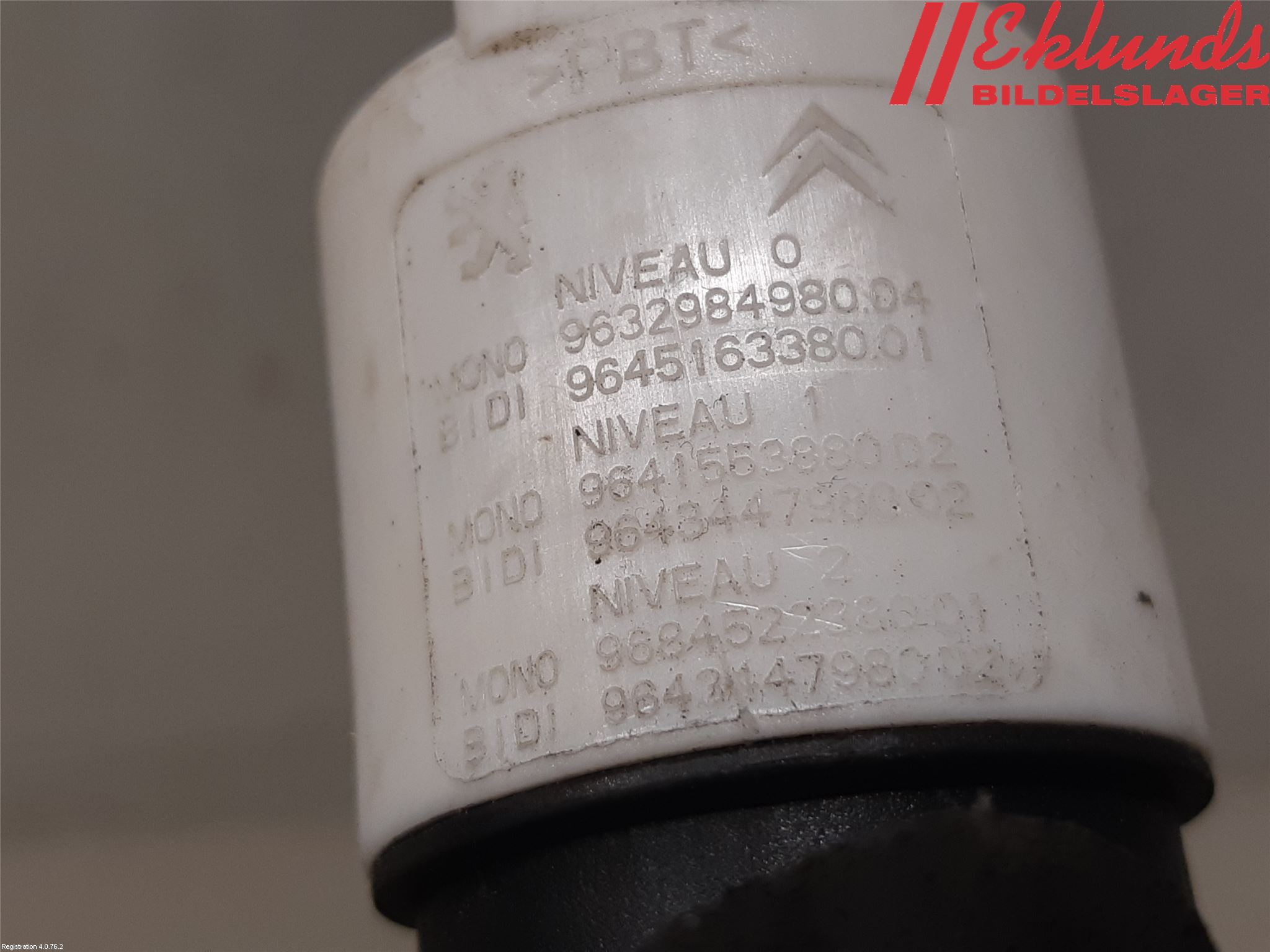 Peugeot 308 14-21 Spolarpump Vindruta