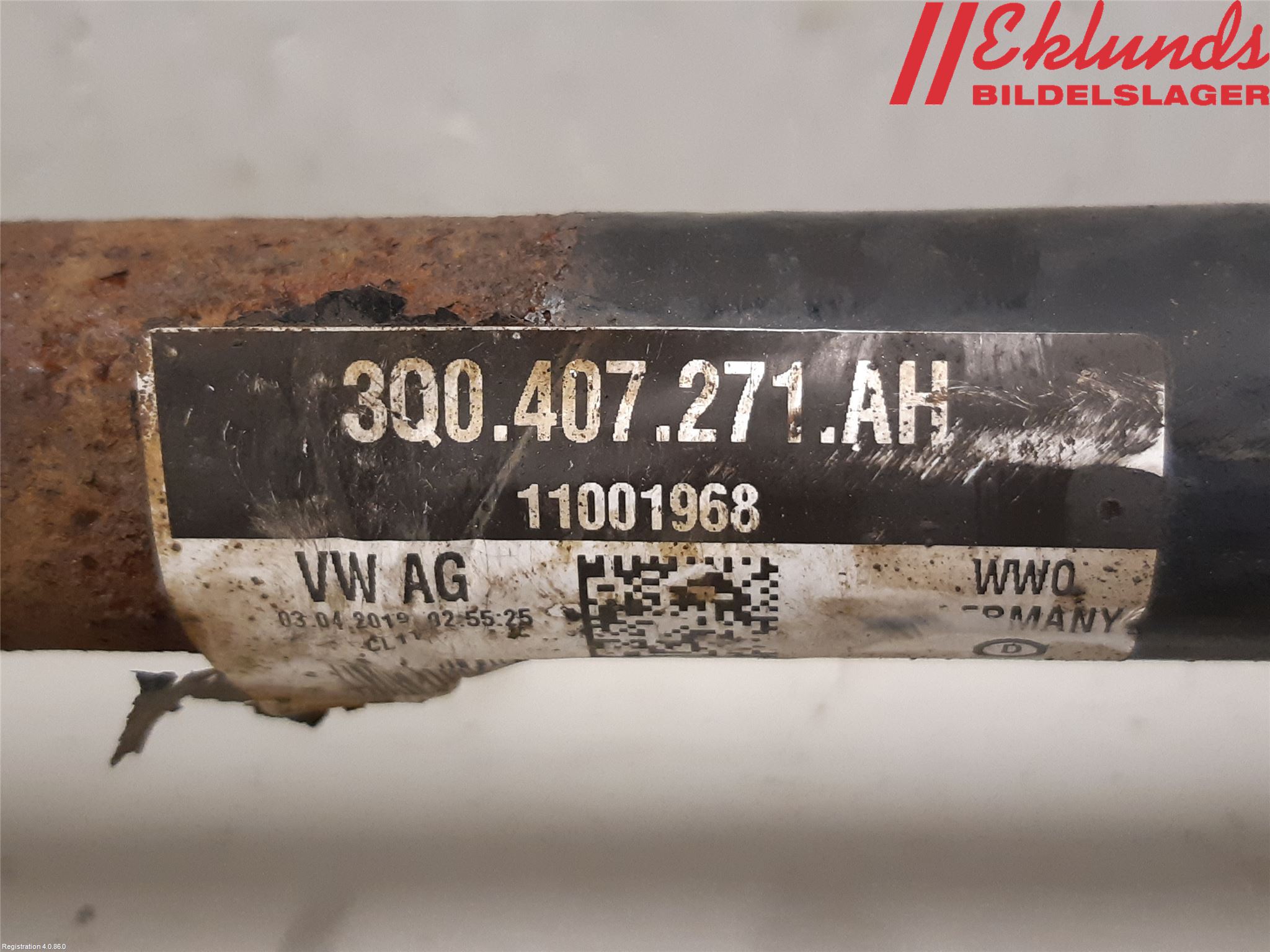 Seat TARRACO 19- Drivaxel Fram Vänster