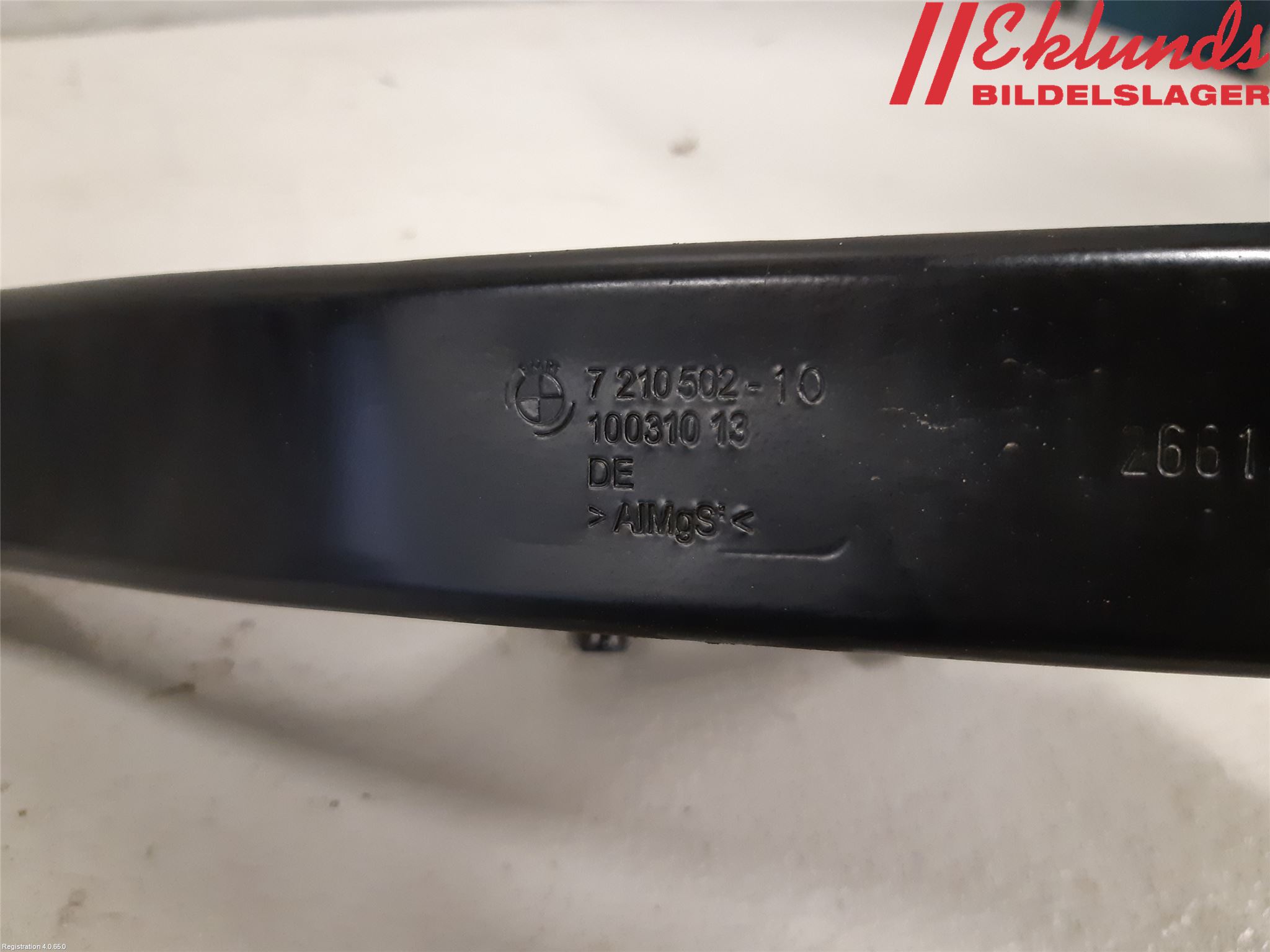 BMW X3 F25 10-17 Frontplåt Övre