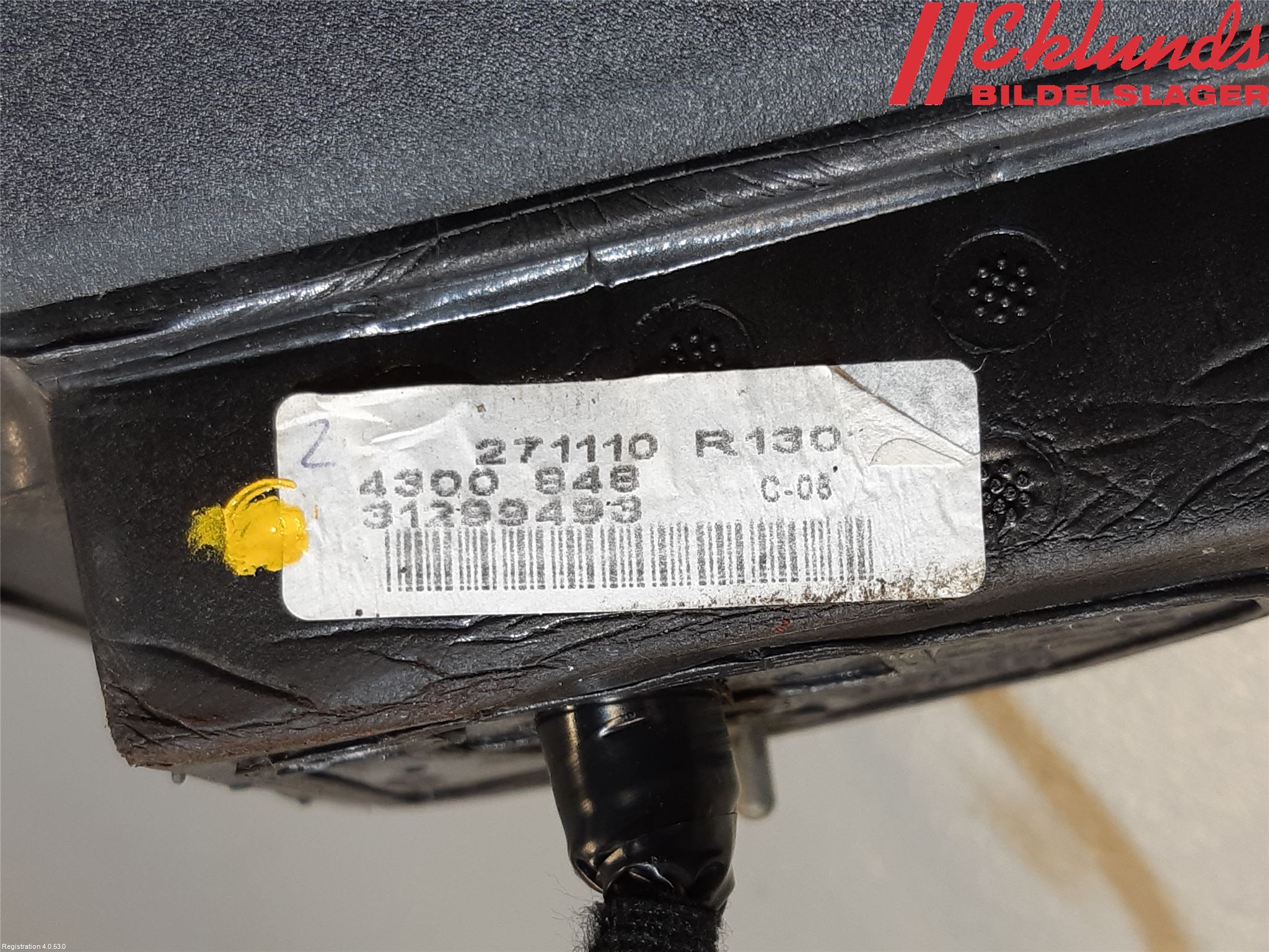 Volvo C30 10-13 Spegel Yttre El Hö