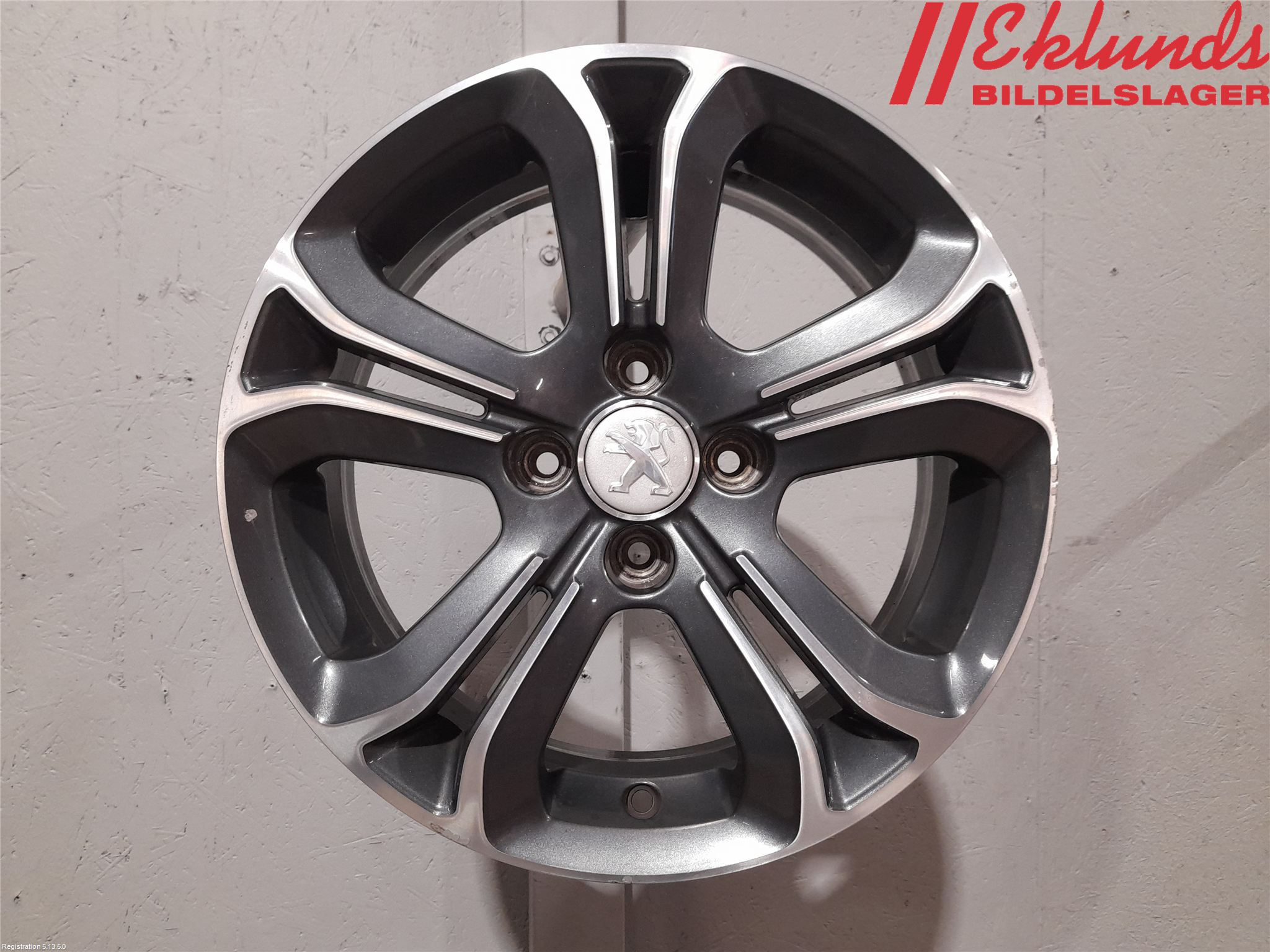 Peugeot 208 12-15 Fälgsats Aluminium