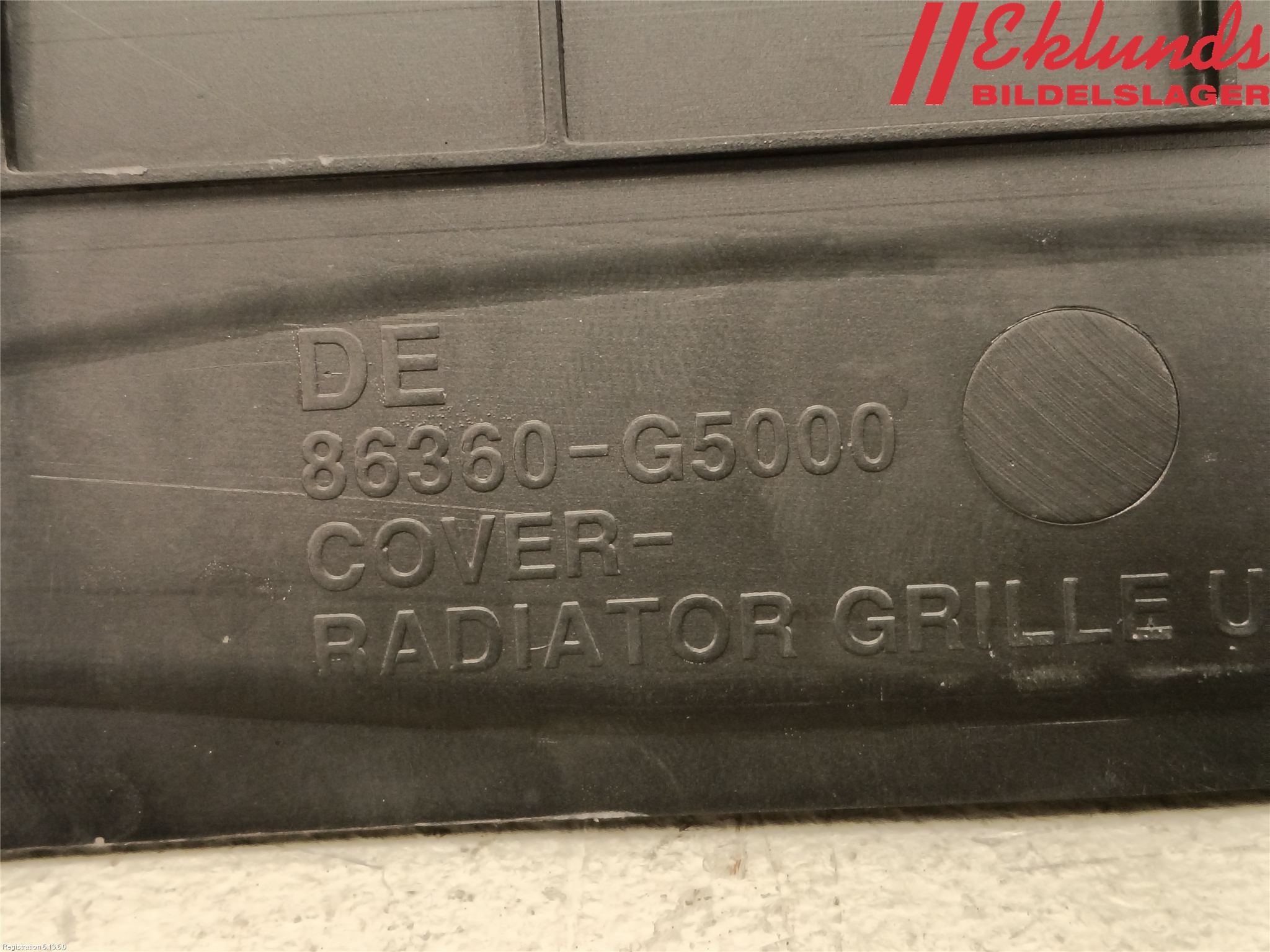 Kia NIRO (DE) 17-22 Täckplast Front