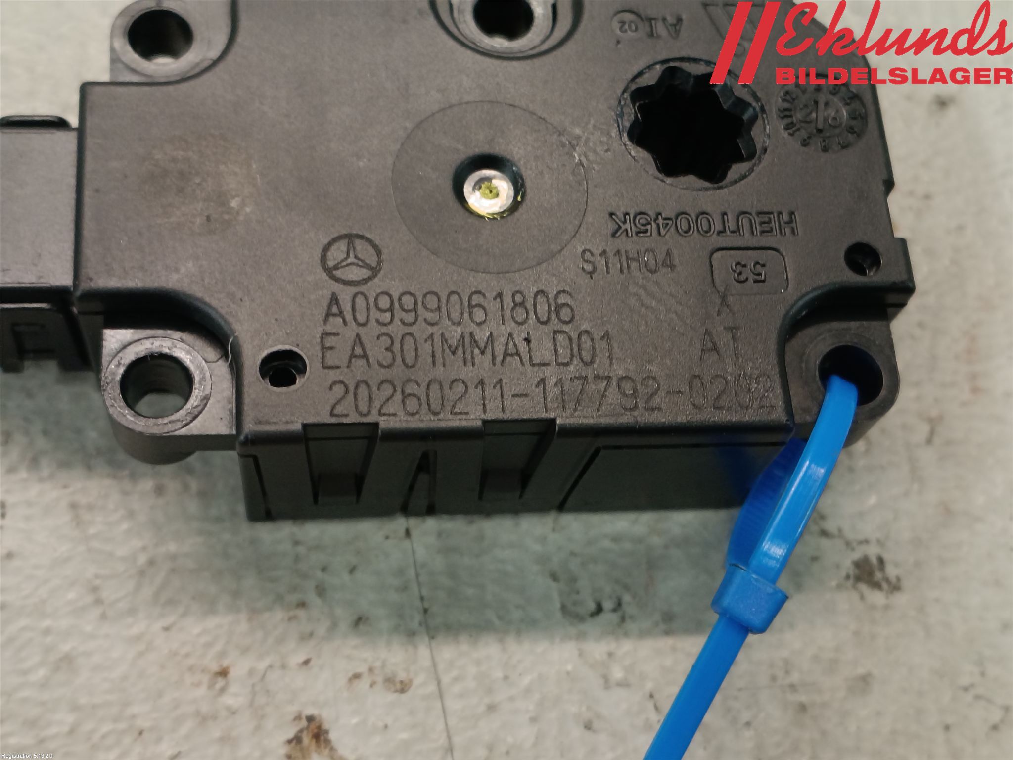 Mercedes-Benz MB CLA-KLASS (C118/X118) 19- Ac Reglermotor