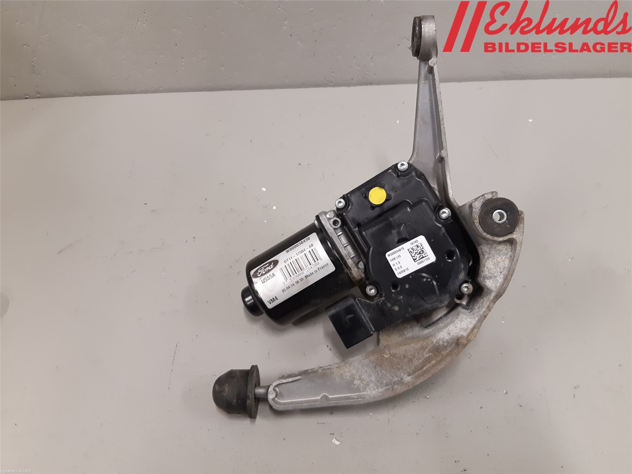 Ford TRANSIT/TOURNEO CONNECT 13-22 Torkarmotor Vindruta