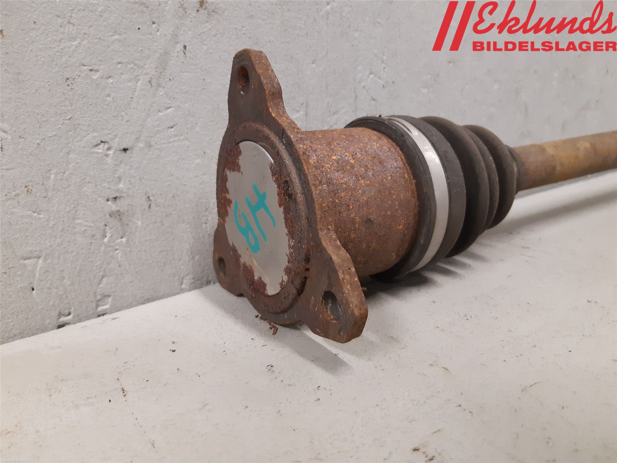 Suzuki SX4 10-13 Drivaxel Bak Höger