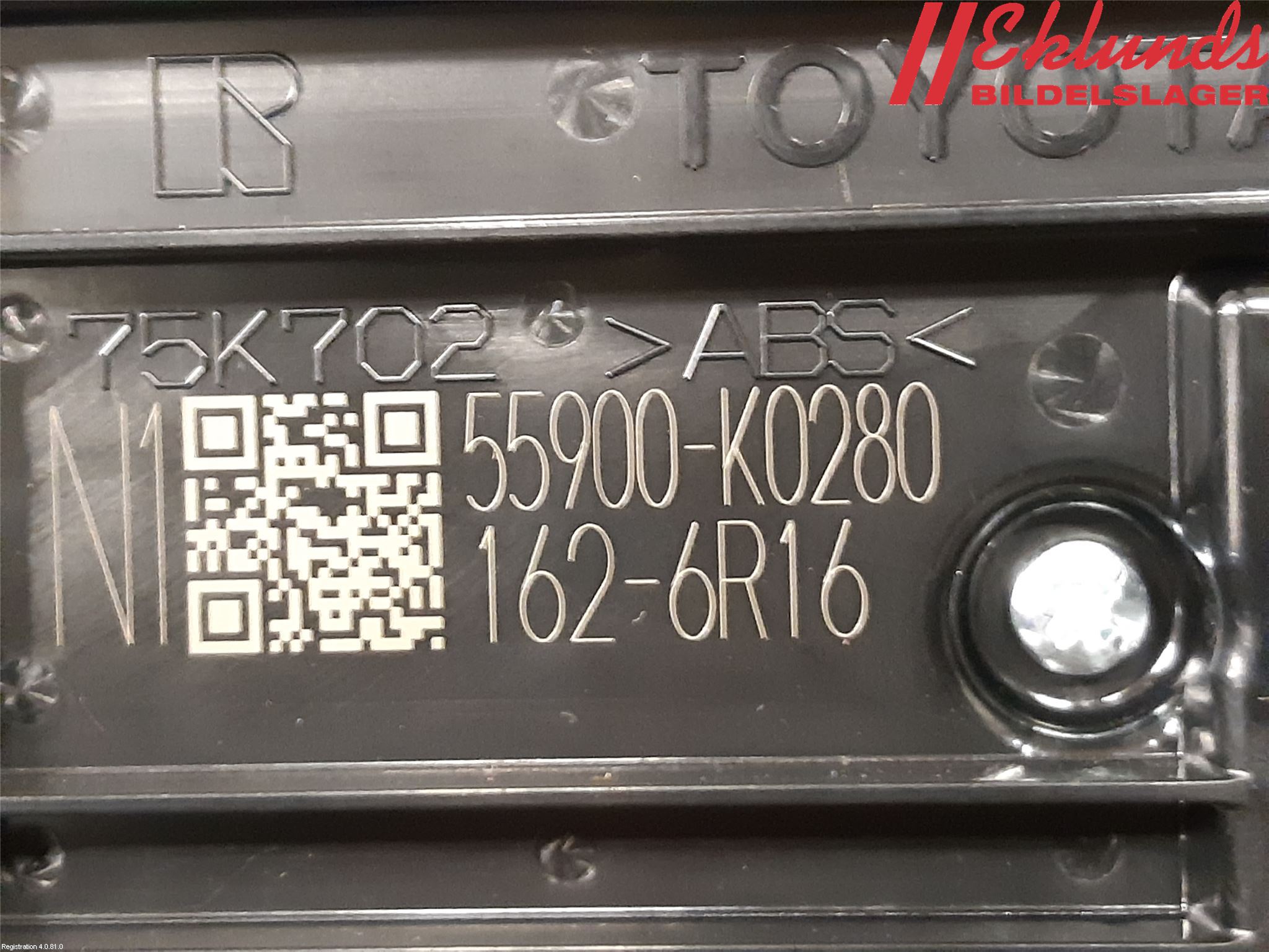 Toyota YARIS XP21 20- Ac Styrenhet Ac Manöveren