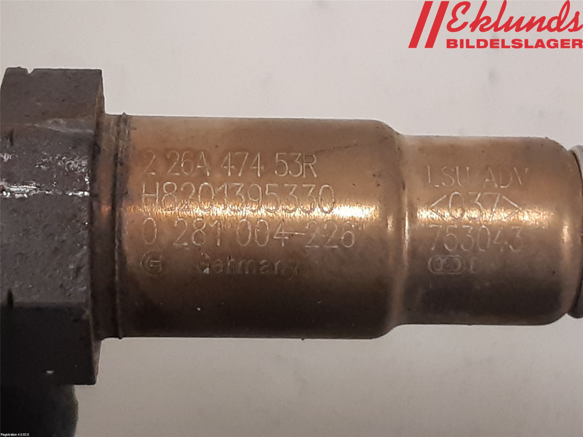 Renault KANGOO II 15-21 Injlambdasond