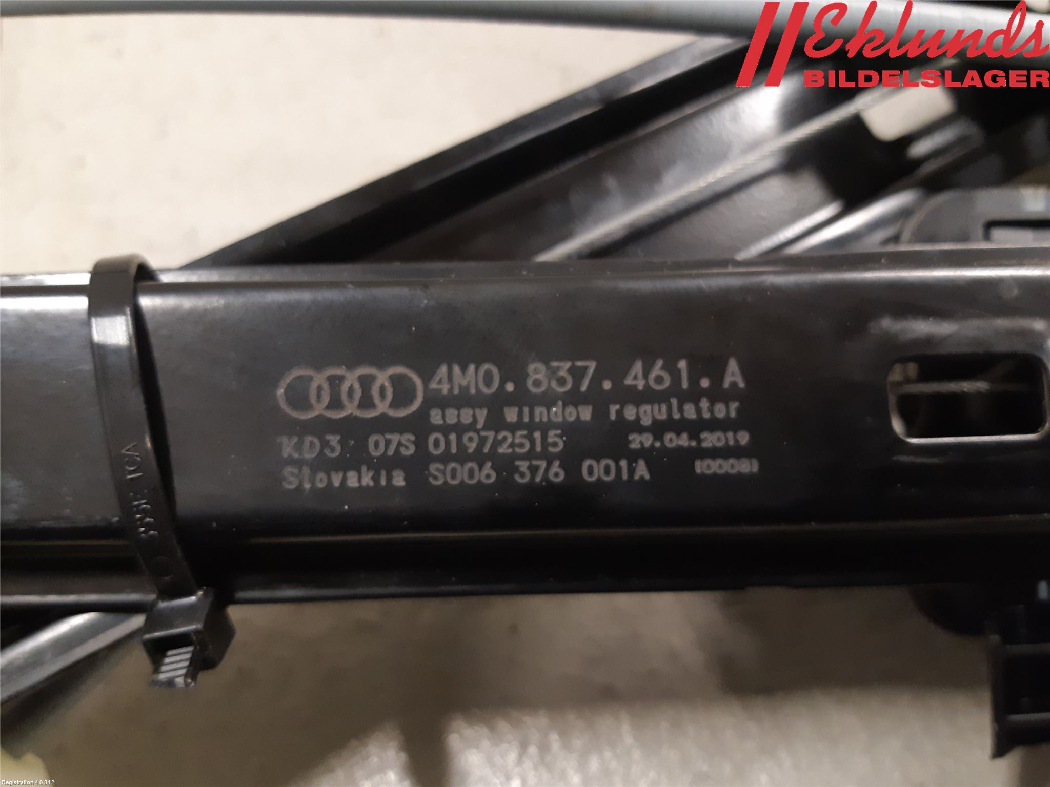 Audi Q7/SQ7 Fönsterhiss El Kompl