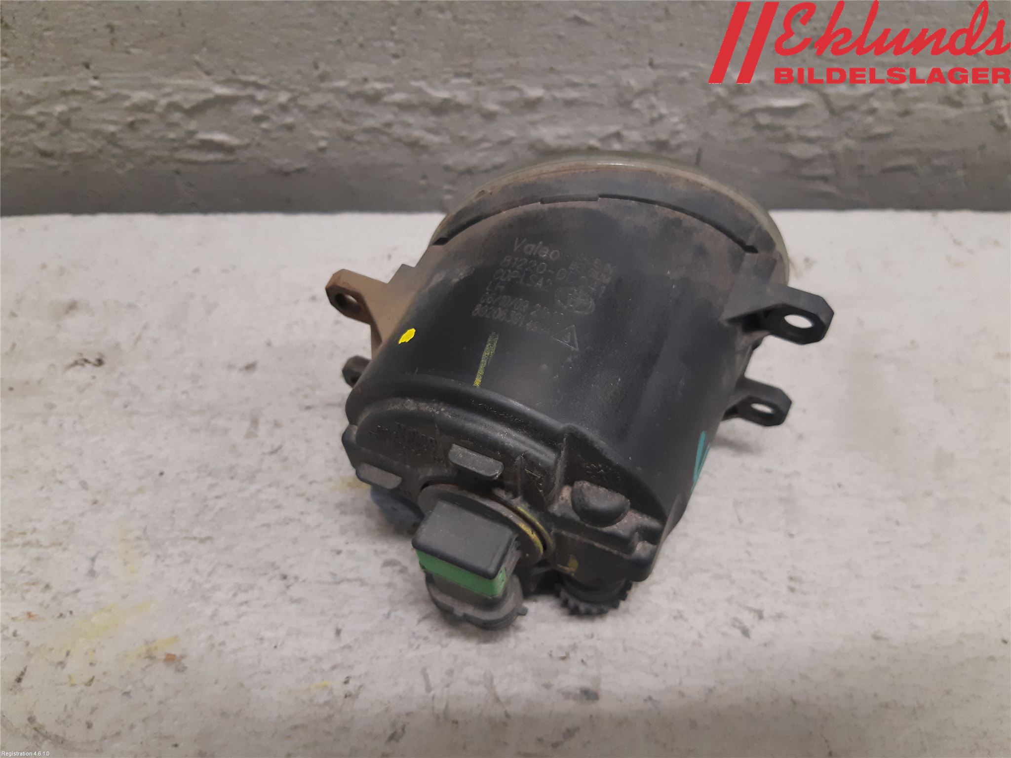 Toyota AVENSIS 09-15 Dimljus-Varselljus Fram